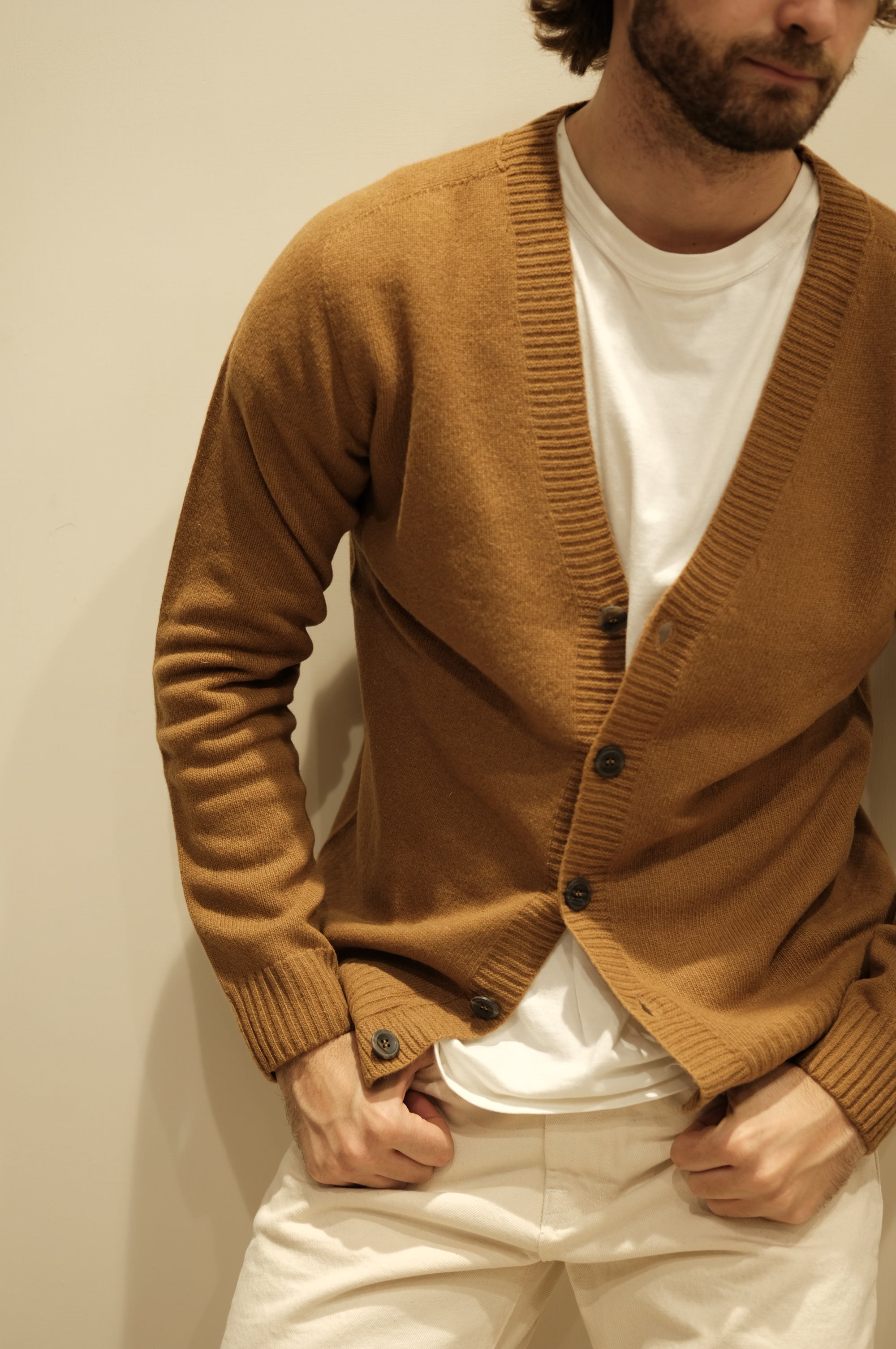 Gaffi & Co. Cardigan Dublino Biscotto