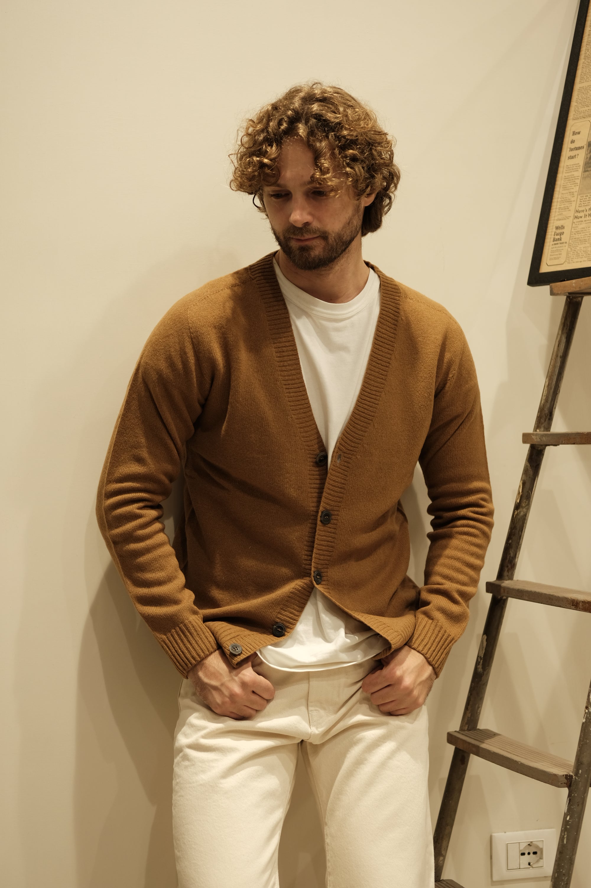 Gaffi & Co. Cardigan Dublino Biscotto
