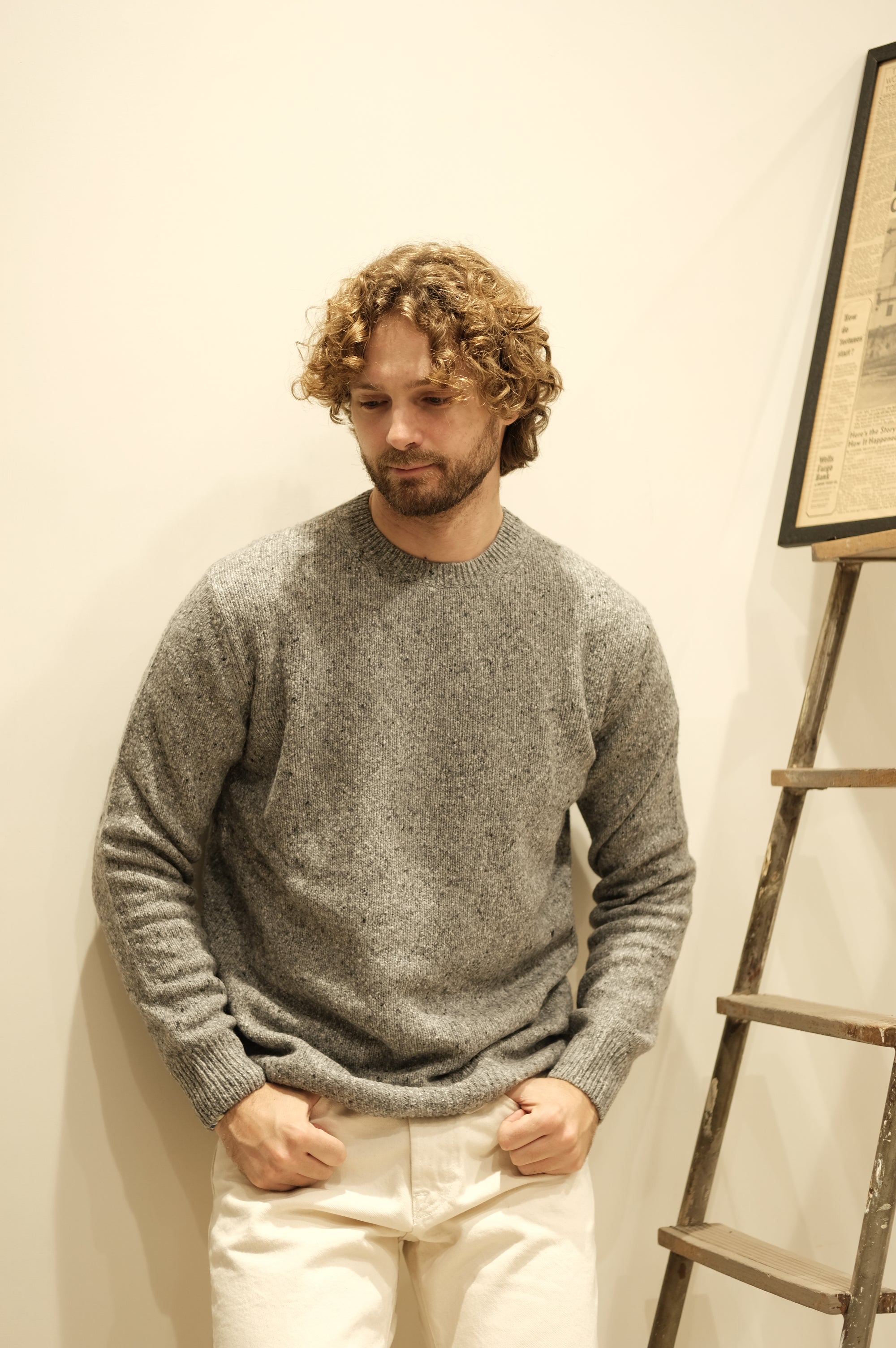 Gaffi & Co. Maglia Girocollo Ottawa Cenere