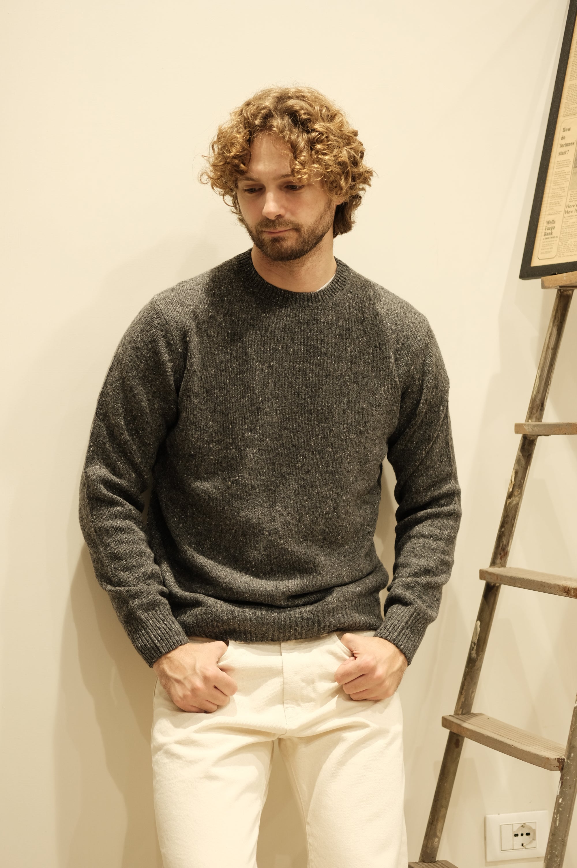Gaffi & Co. Maglia Girocollo Ottawa Grigio Scuro