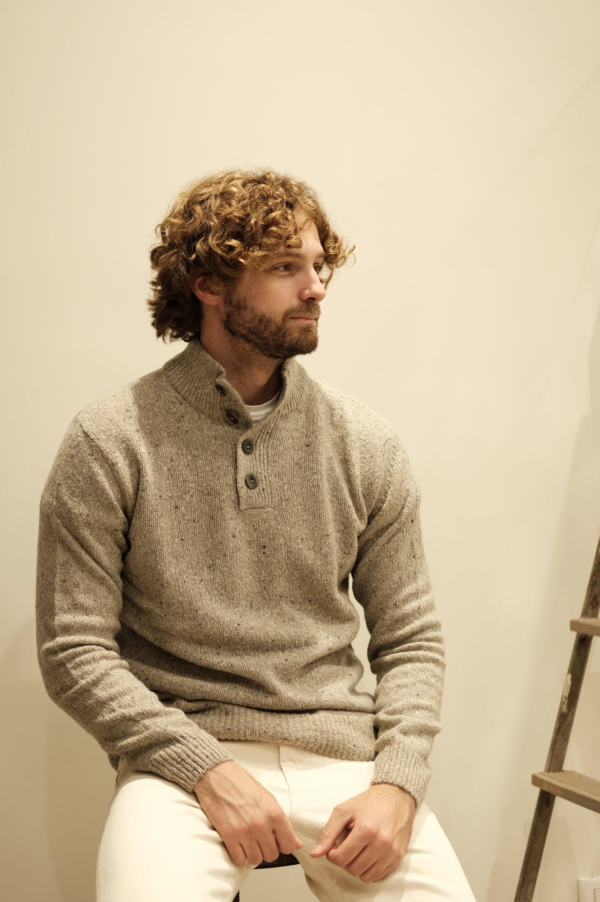 Gaffi & Co. Maglia 3 Bottoni Ottawa Spago