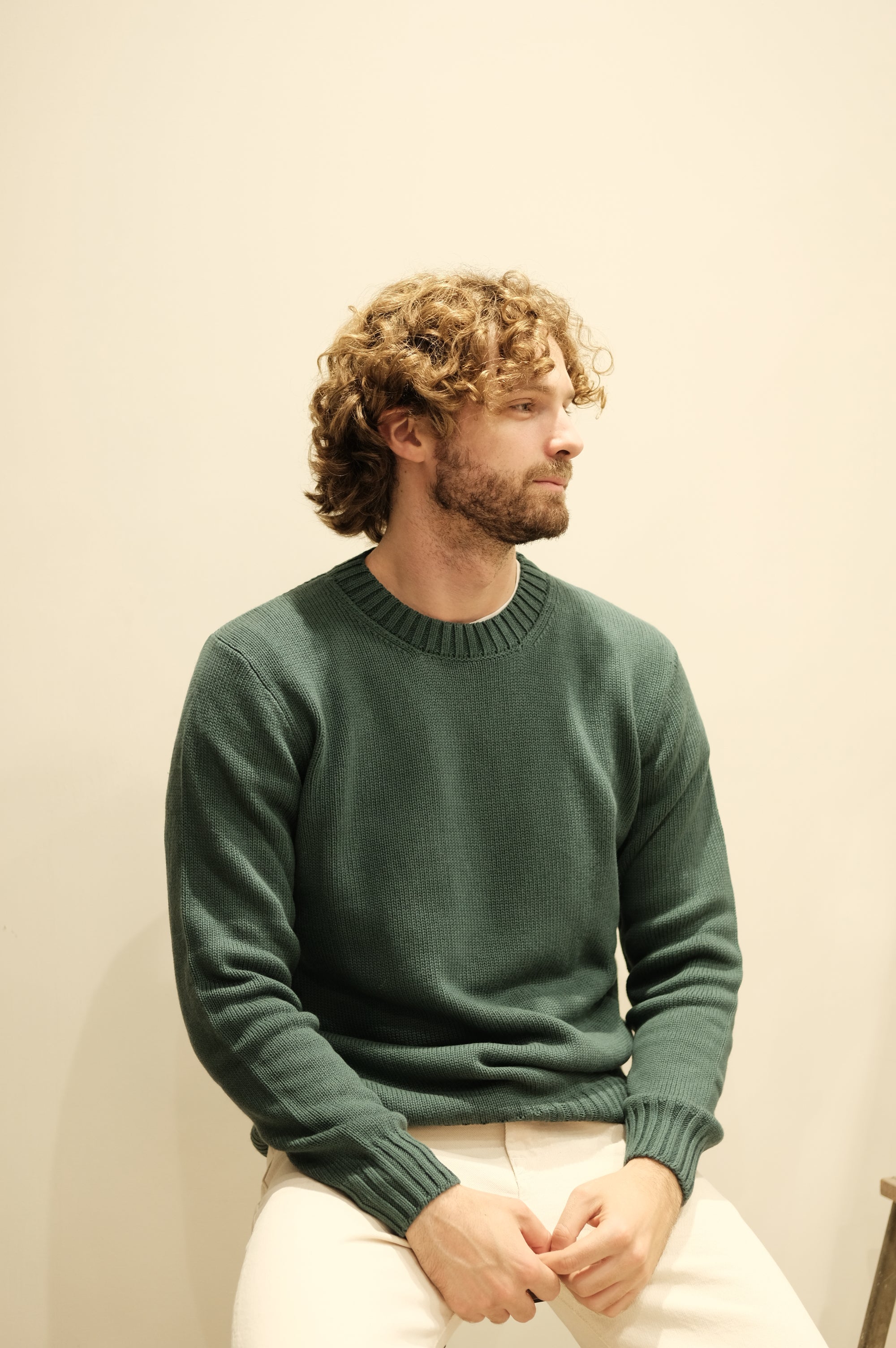 Gaffi & Co. Maglia Girocollo Cotone Hampton Bottiglia