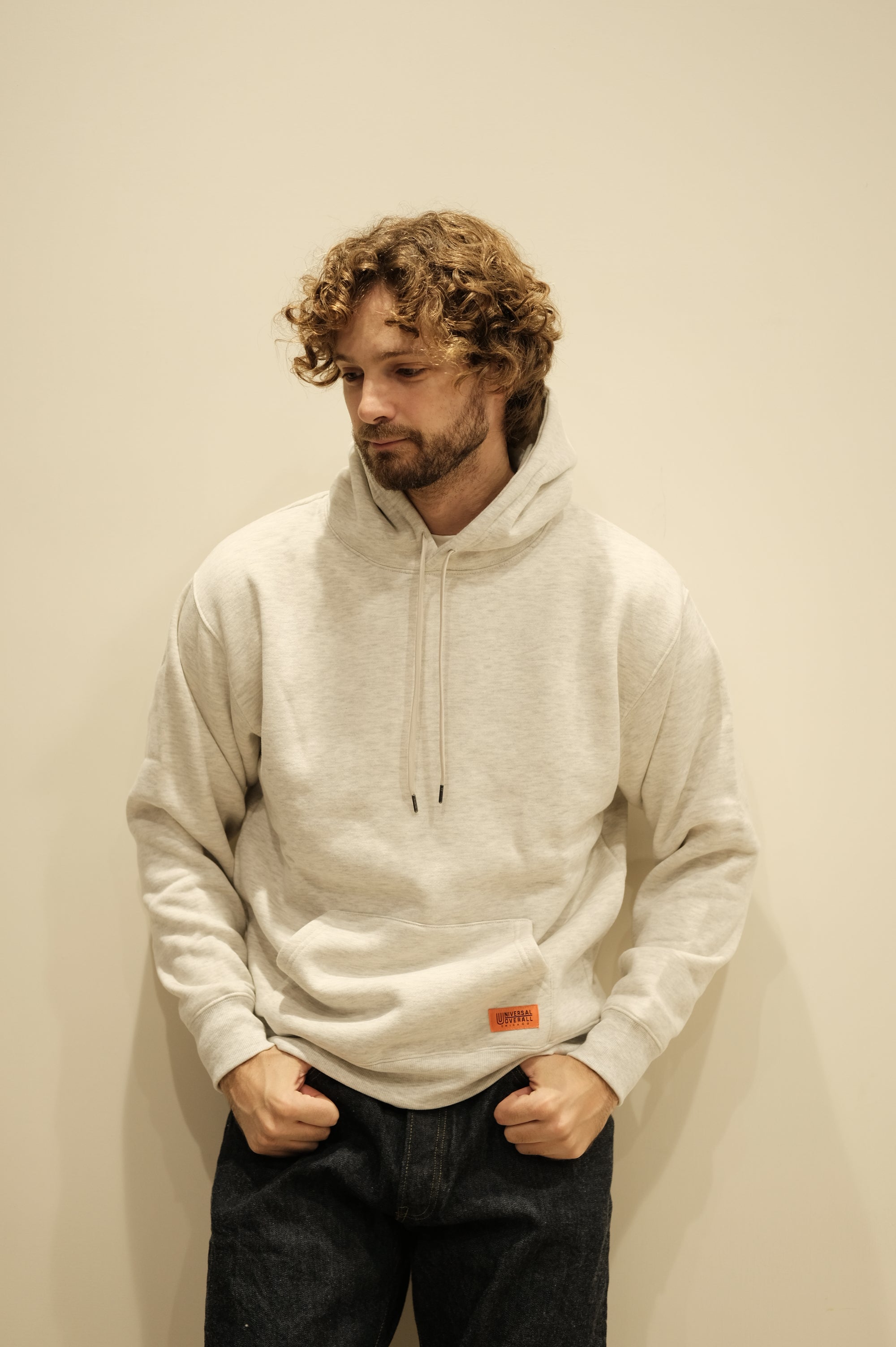 Universal Overall Sweat Hoodie Oat Grey