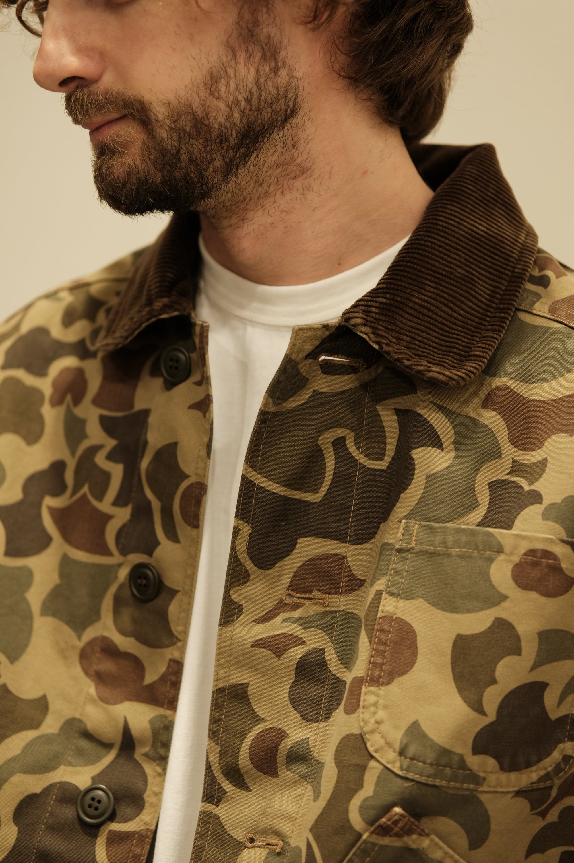Filson Canvas Outfitter Jacket Tundra Shrub Camo