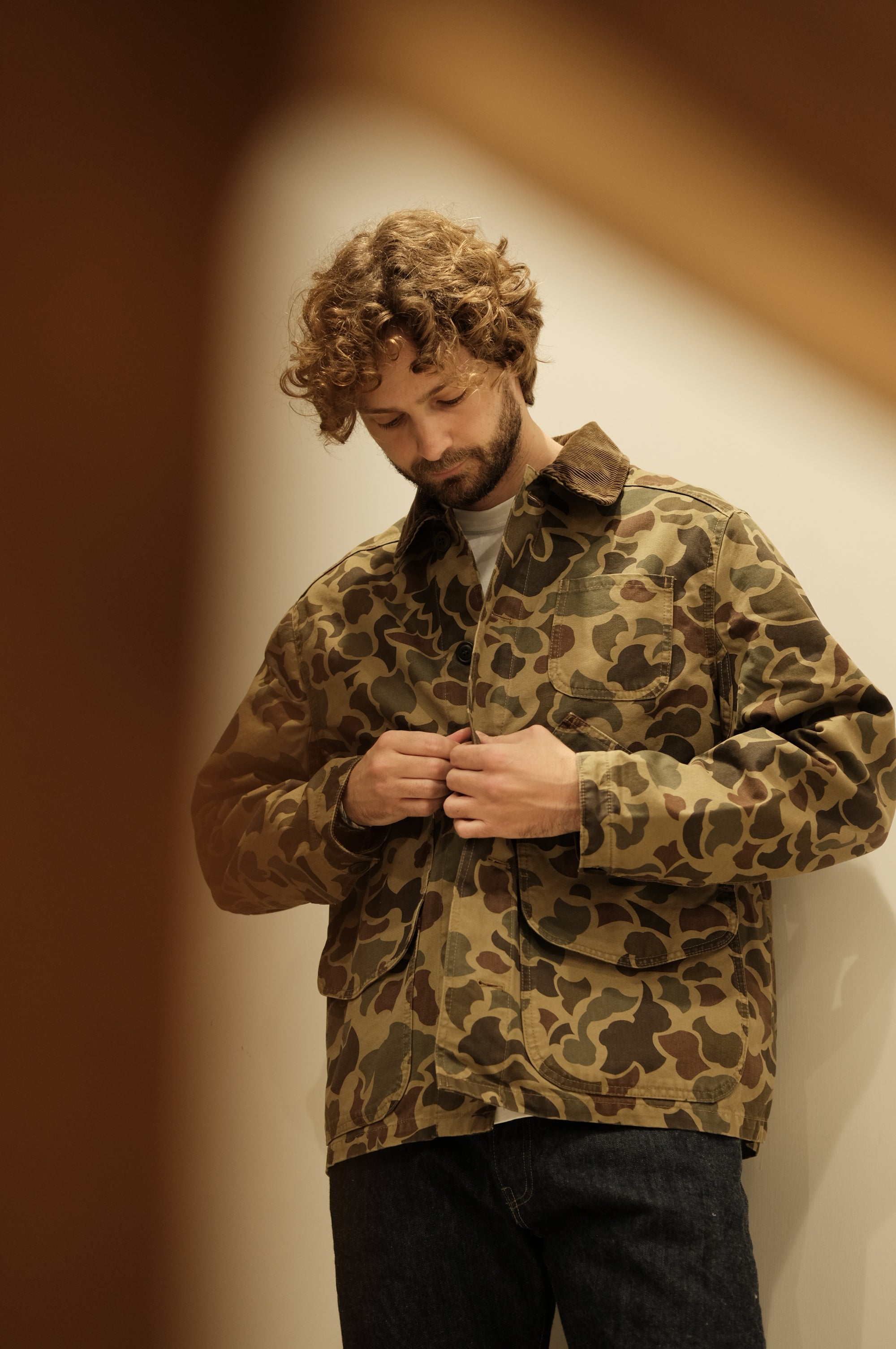 Filson Canvas Outfitter Jacket Tundra Shrub Camo