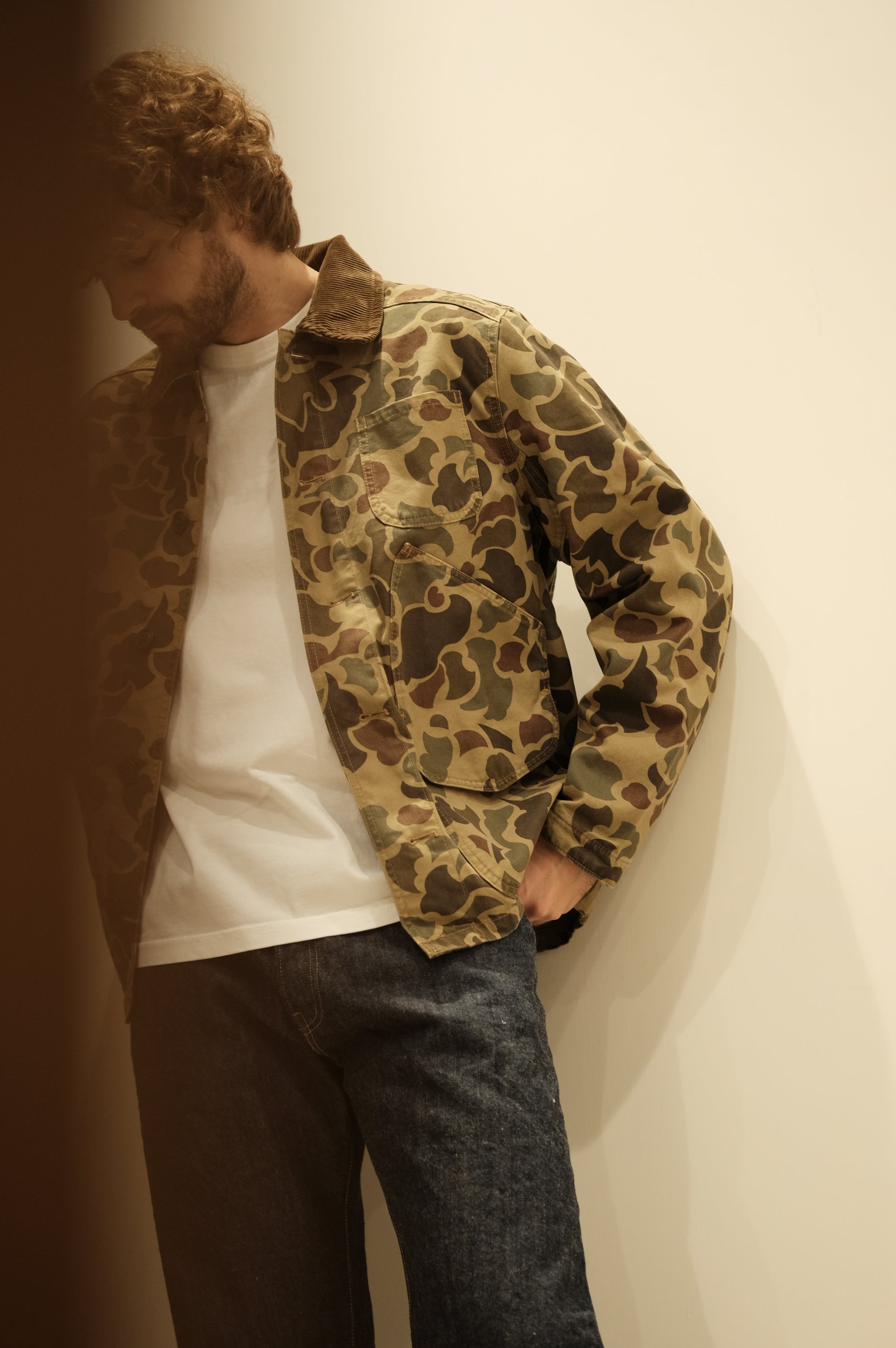 Filson Canvas Outfitter Jacket Tundra Shrub Camo