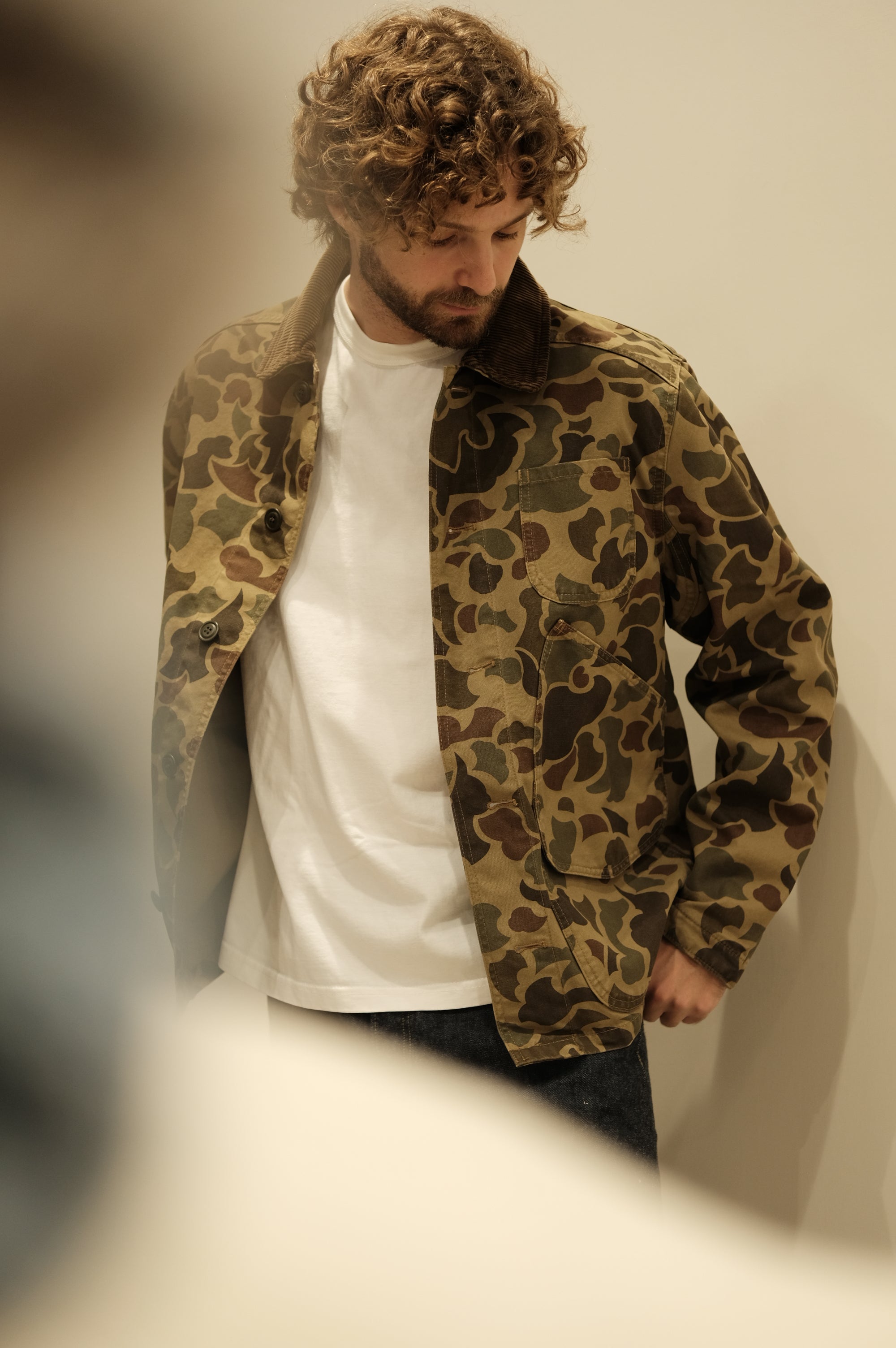 Filson Canvas Outfitter Jacket Tundra Shrub Camo