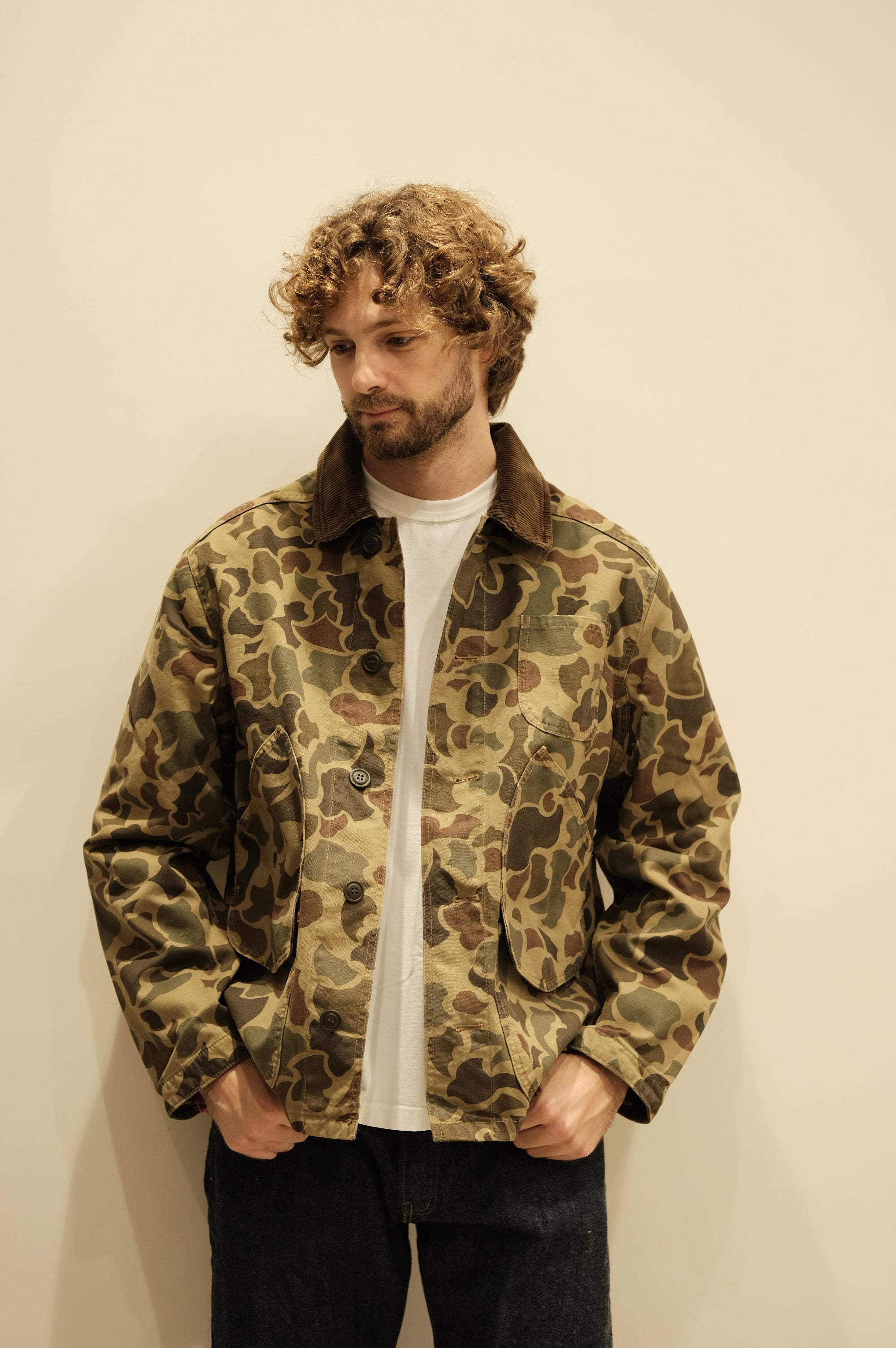 Filson Canvas Outfitter Jacket Tundra Shrub Camo