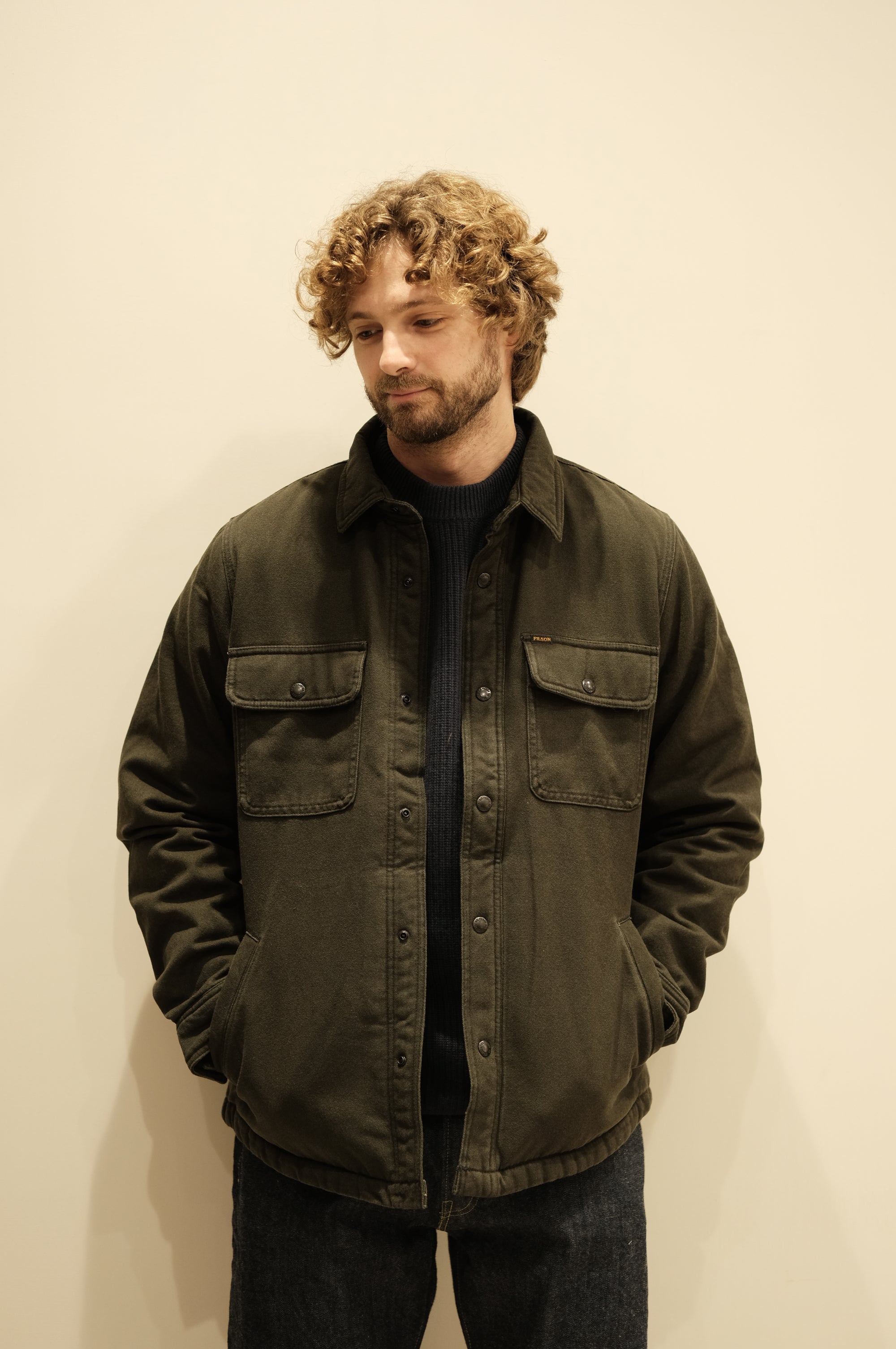 Filson Fleece Jac-Shirt Workshirt canvas Peat