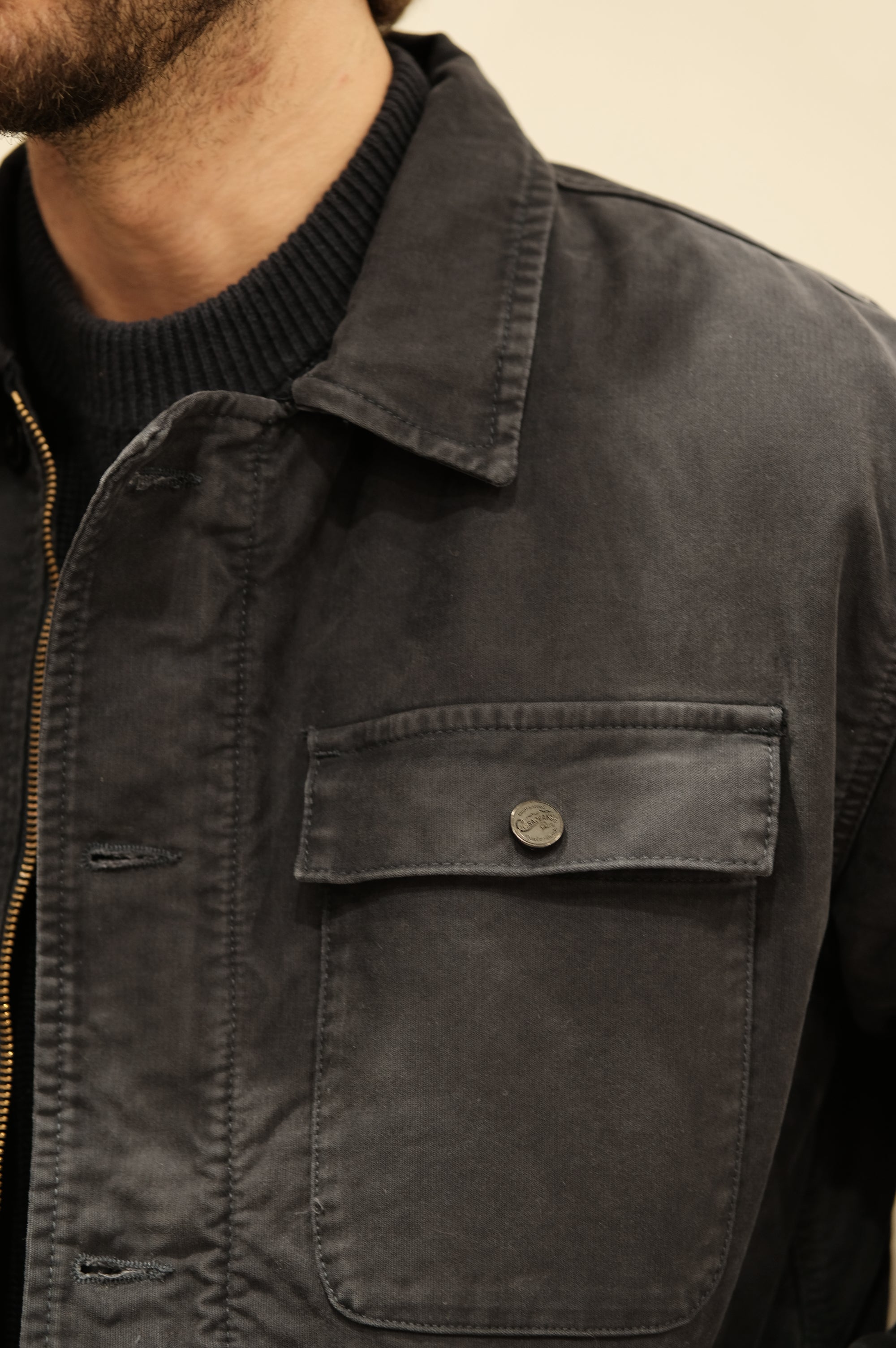Chesapeake's A2 Deck Jacket Blue Navy