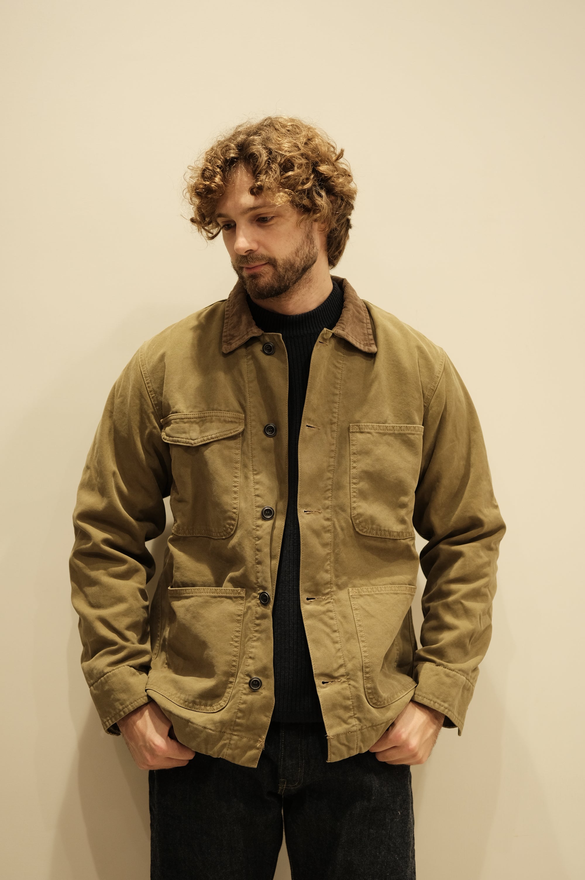 Chesapeake's Work Jacket Canvas Iowa Khaky Green