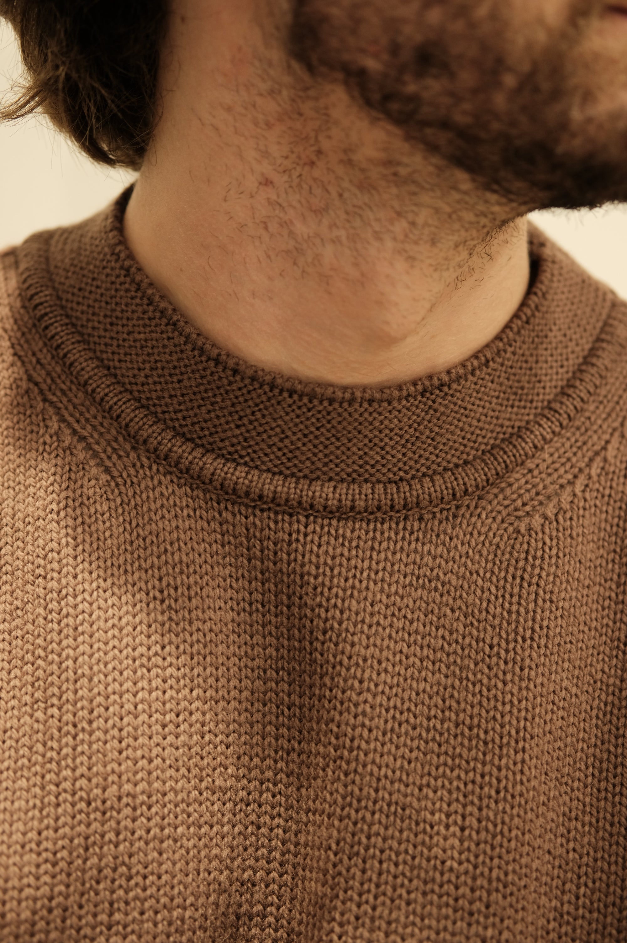 Gaffi & Co. Maglia Girocollo Lana Merinos Torba - Mountain Pack