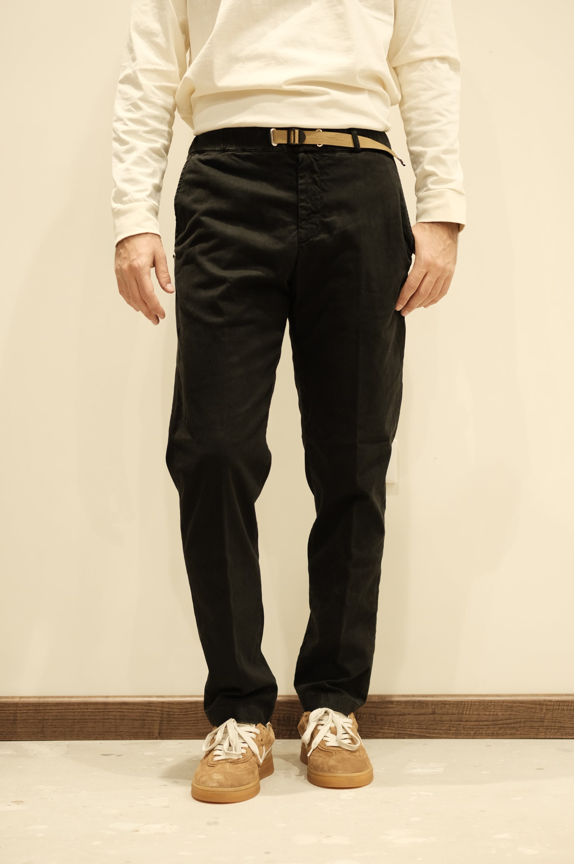 White Sand Pantalaccio 25WSU66 273 Nero