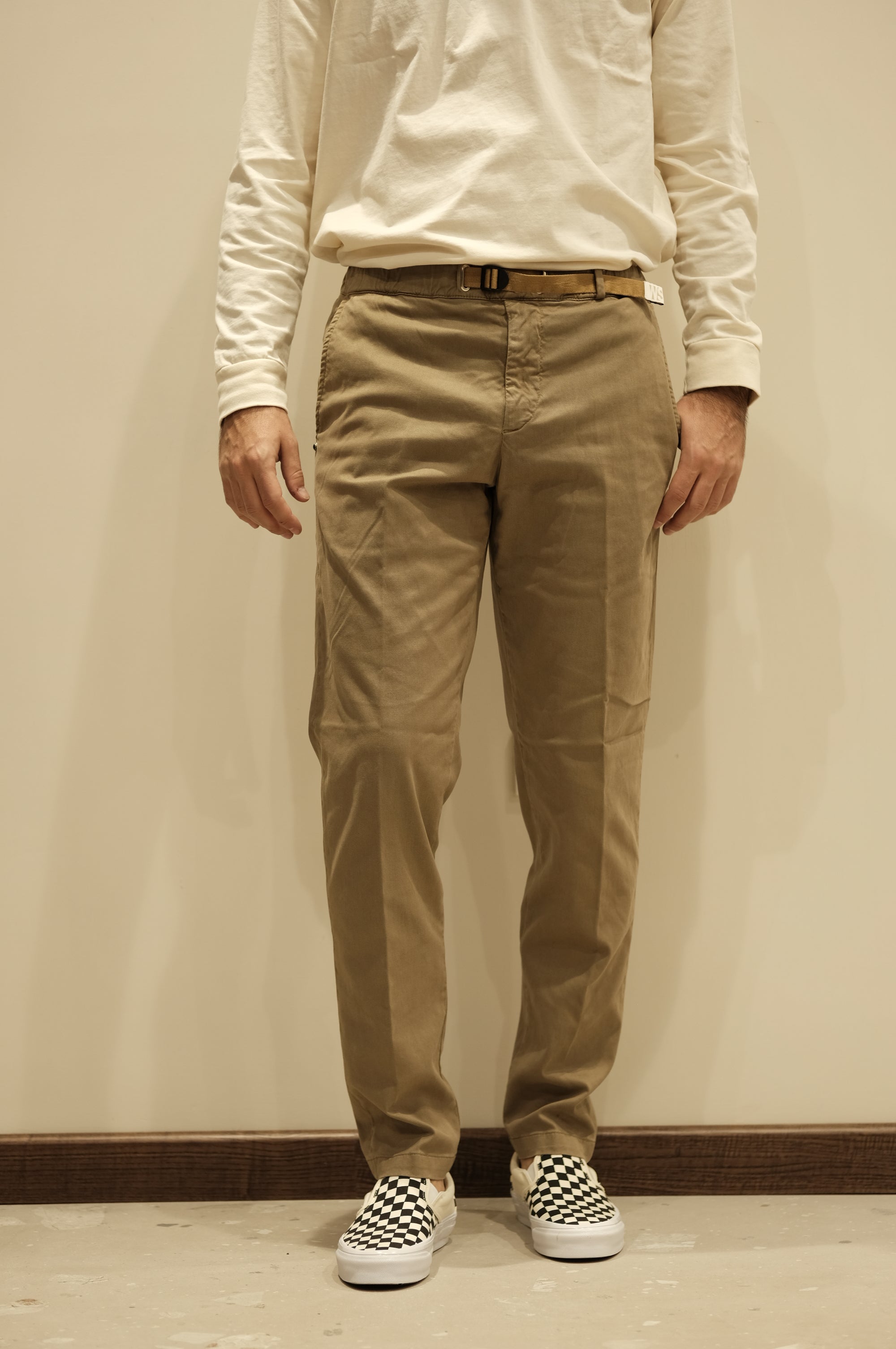 White Sand Pantalaccio 25WSU66 273 Beige