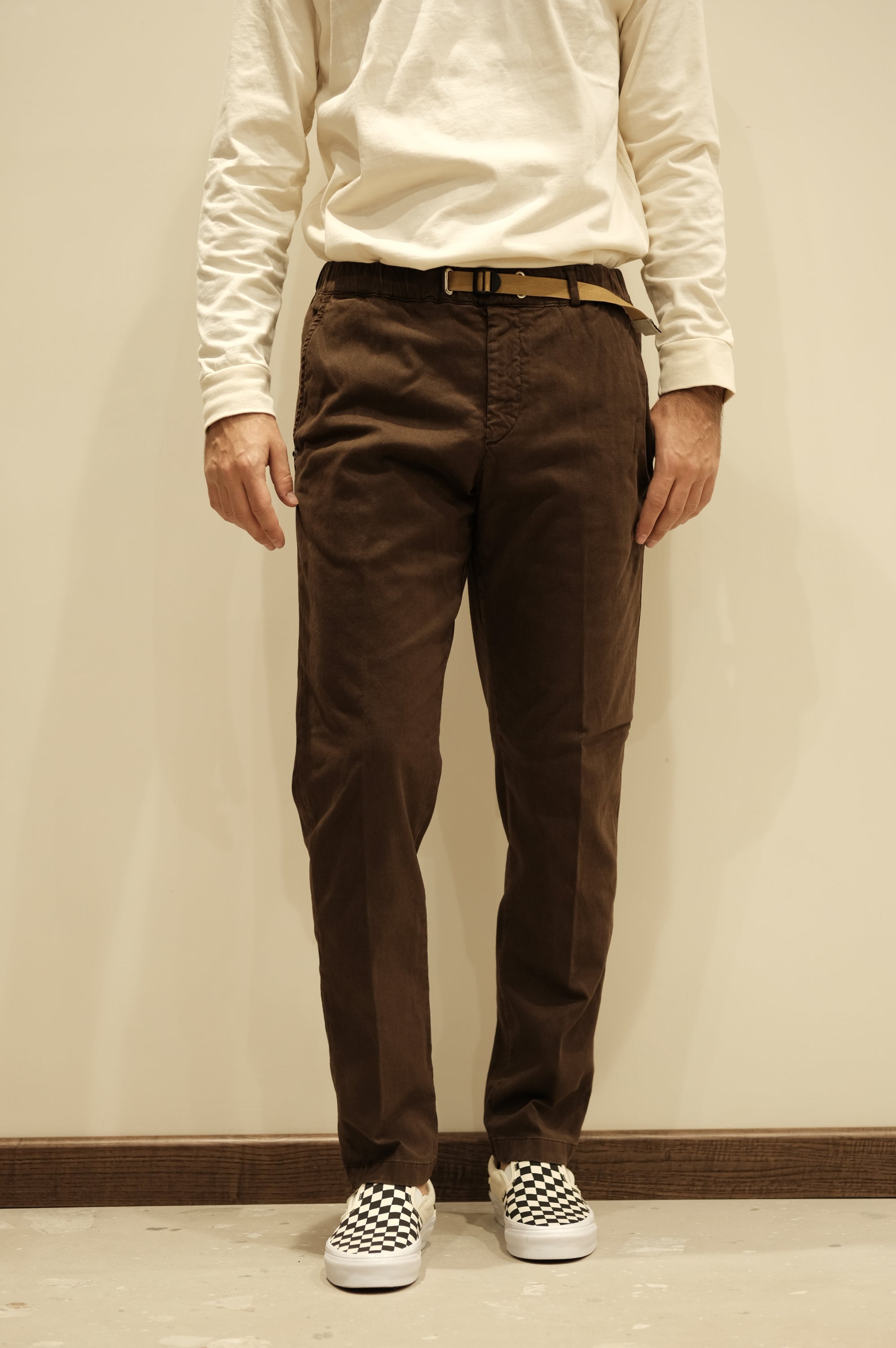 White Sand Pantalaccio 25WSU66 273 Brown