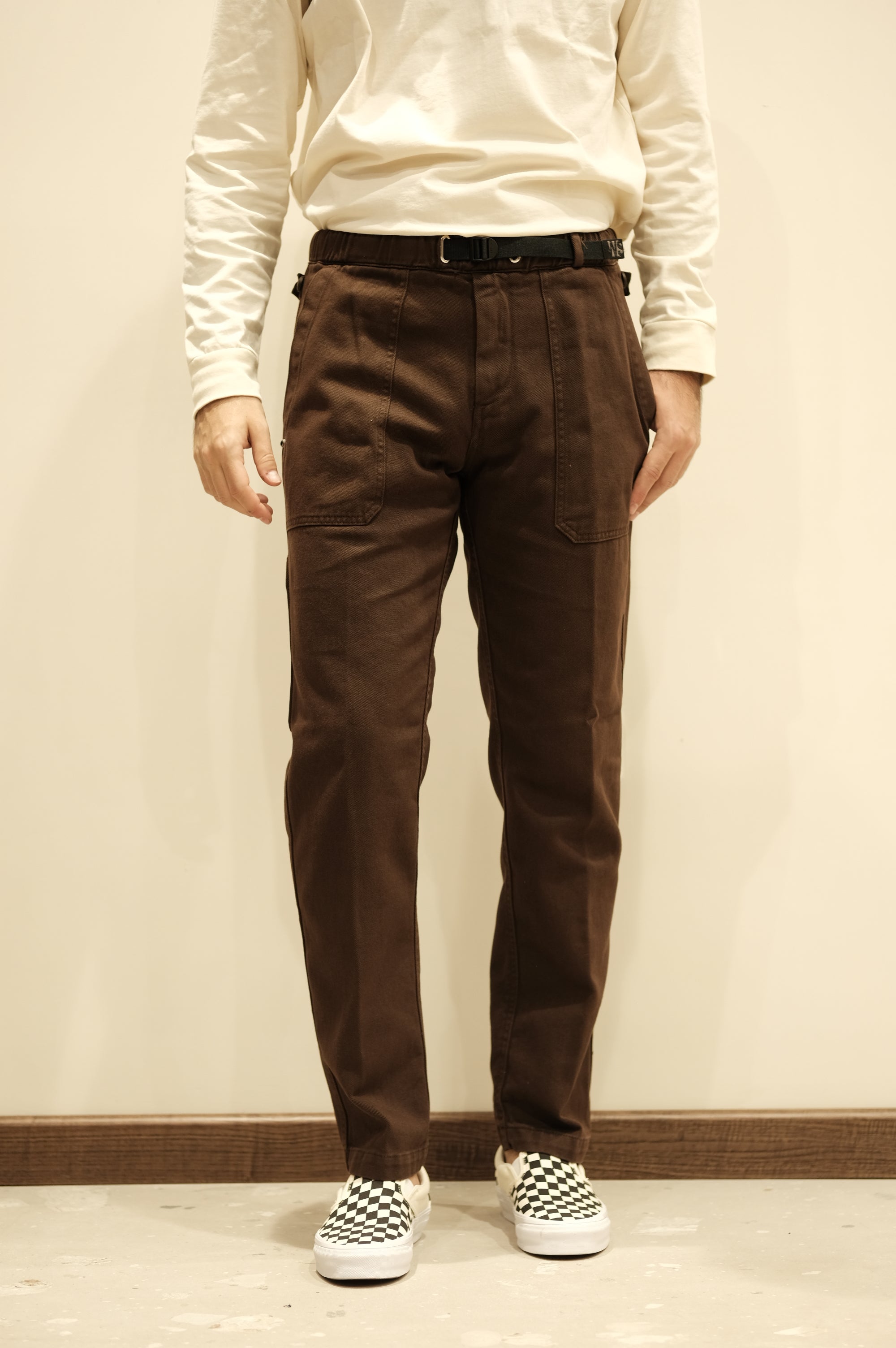 White Sand Pantalaccio Fatigue Brown