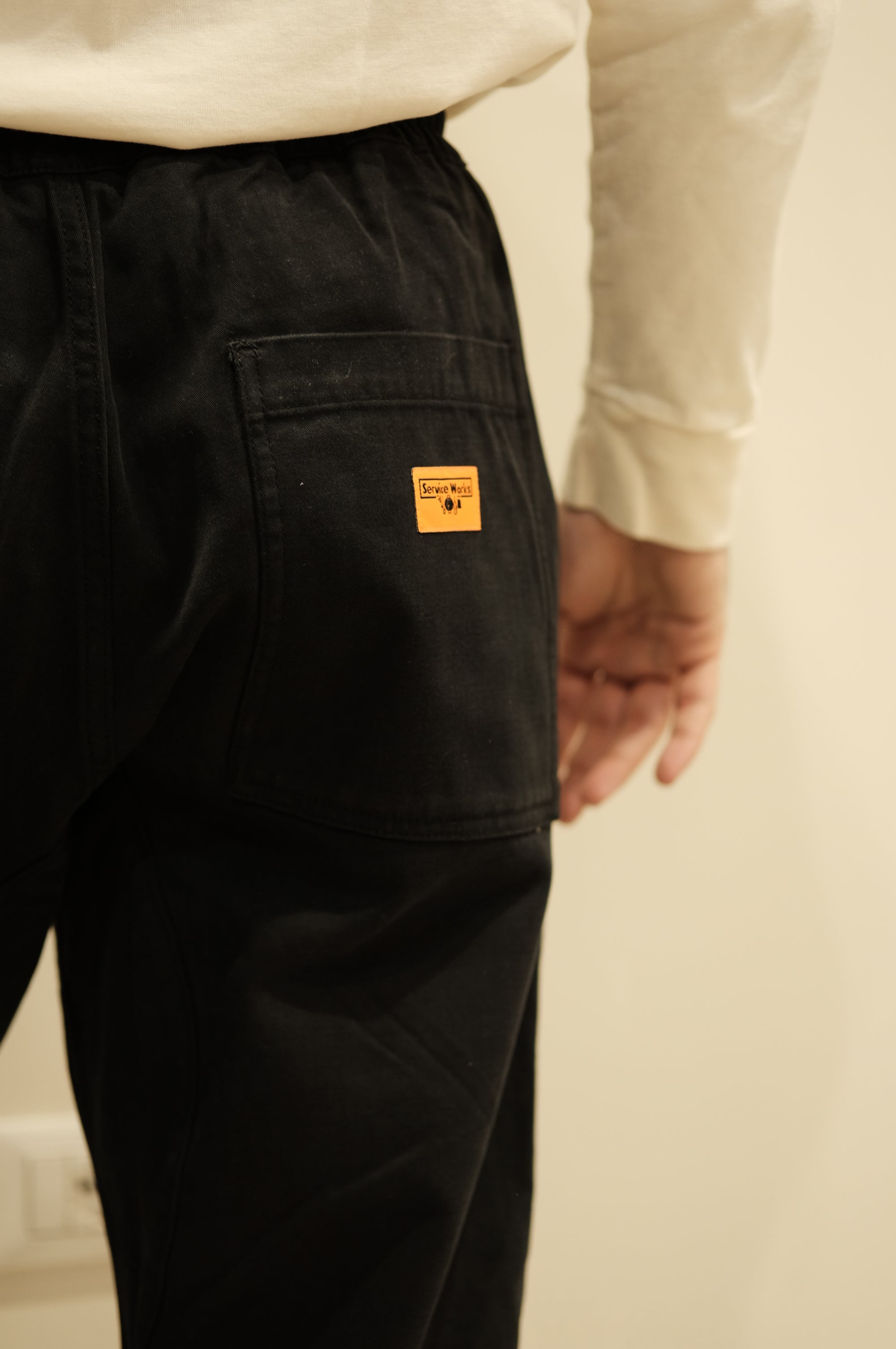 Service Works Moleskin Chef Pants Black