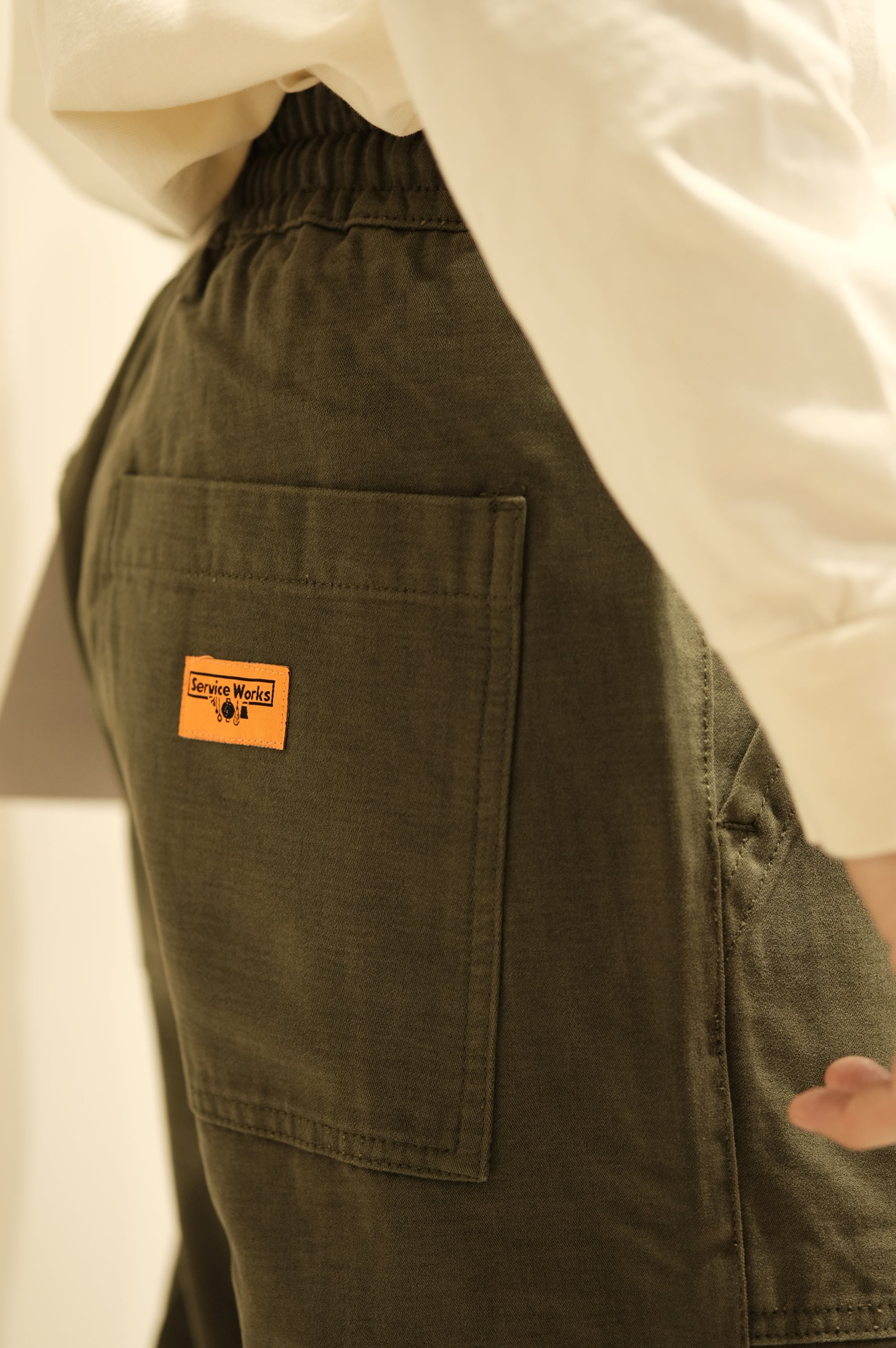 Service Works Moleskin Chef Pants Moss