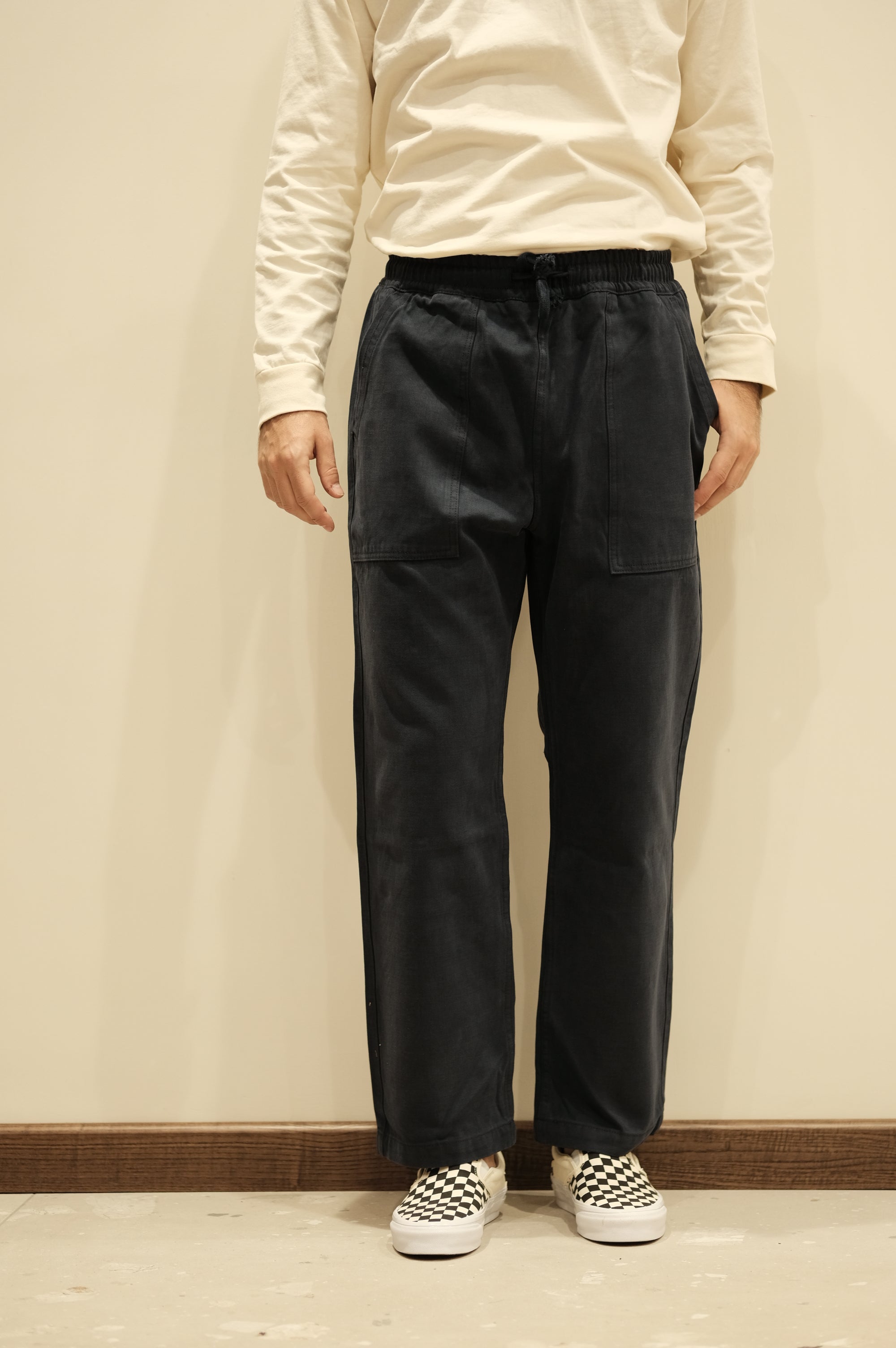 Service Works Moleskin Chef Pants Dark Navy