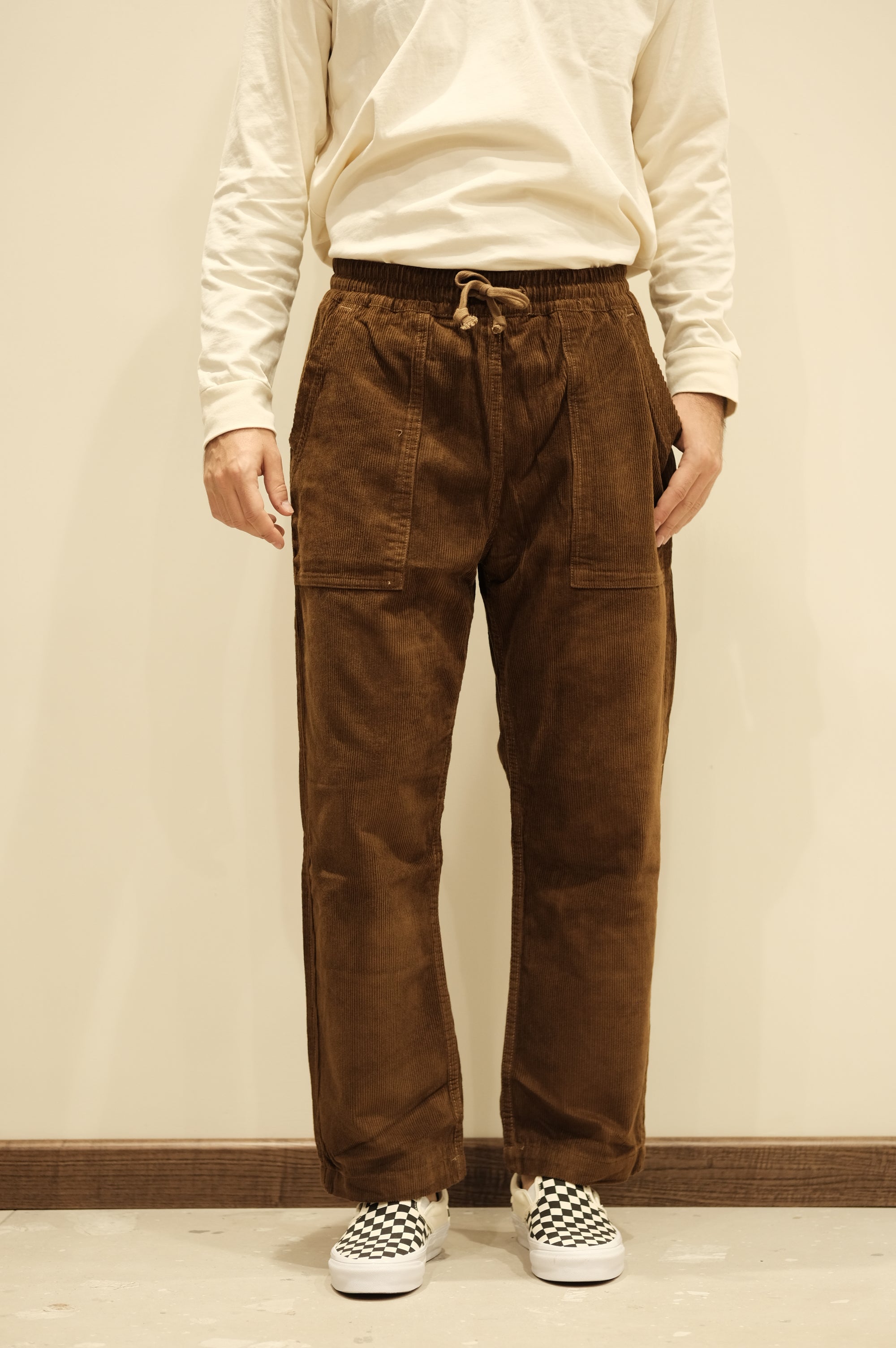Service Works Corduroy Chef Pants Bark