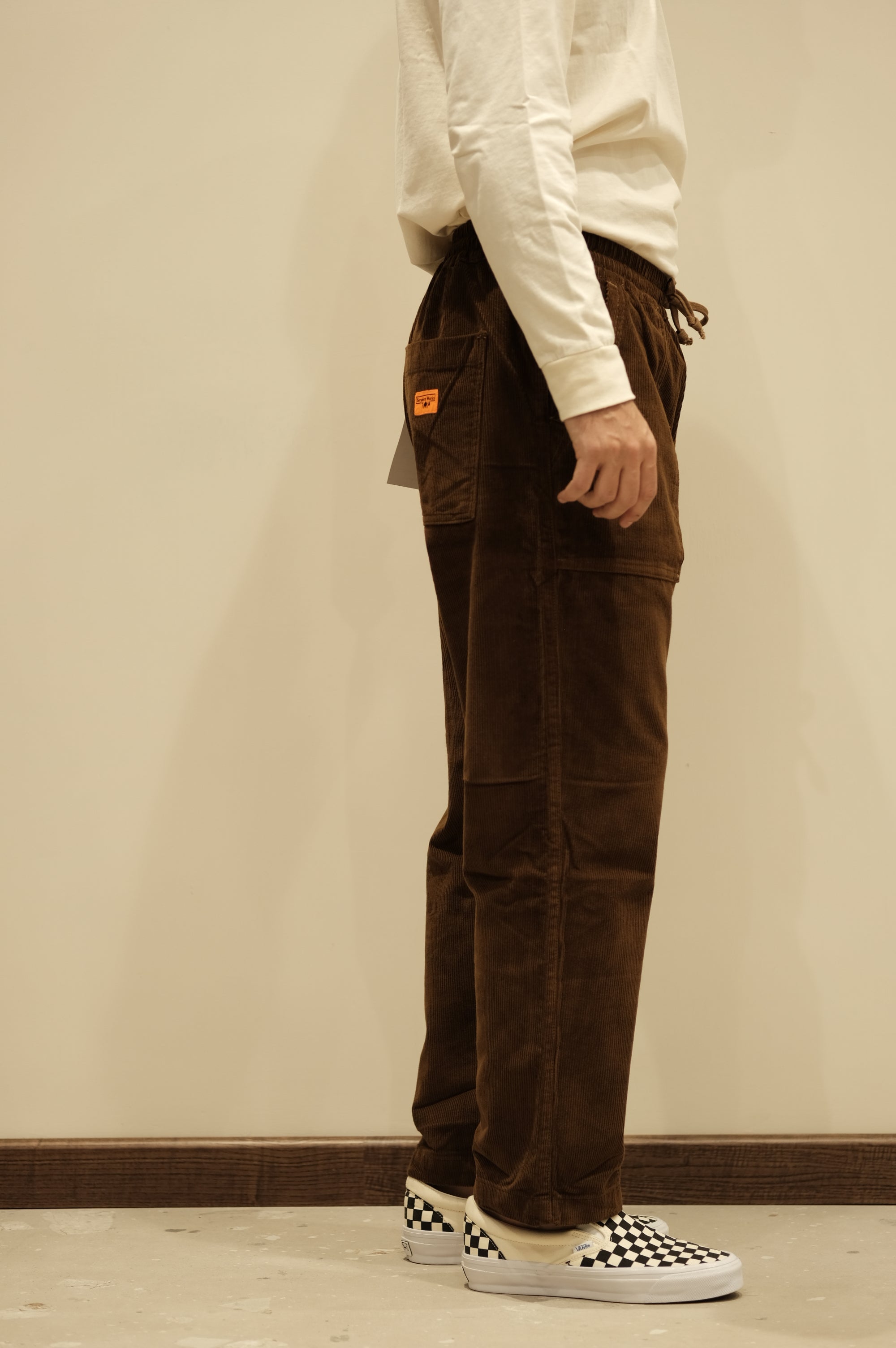 Service Works Corduroy Chef Pants Bark