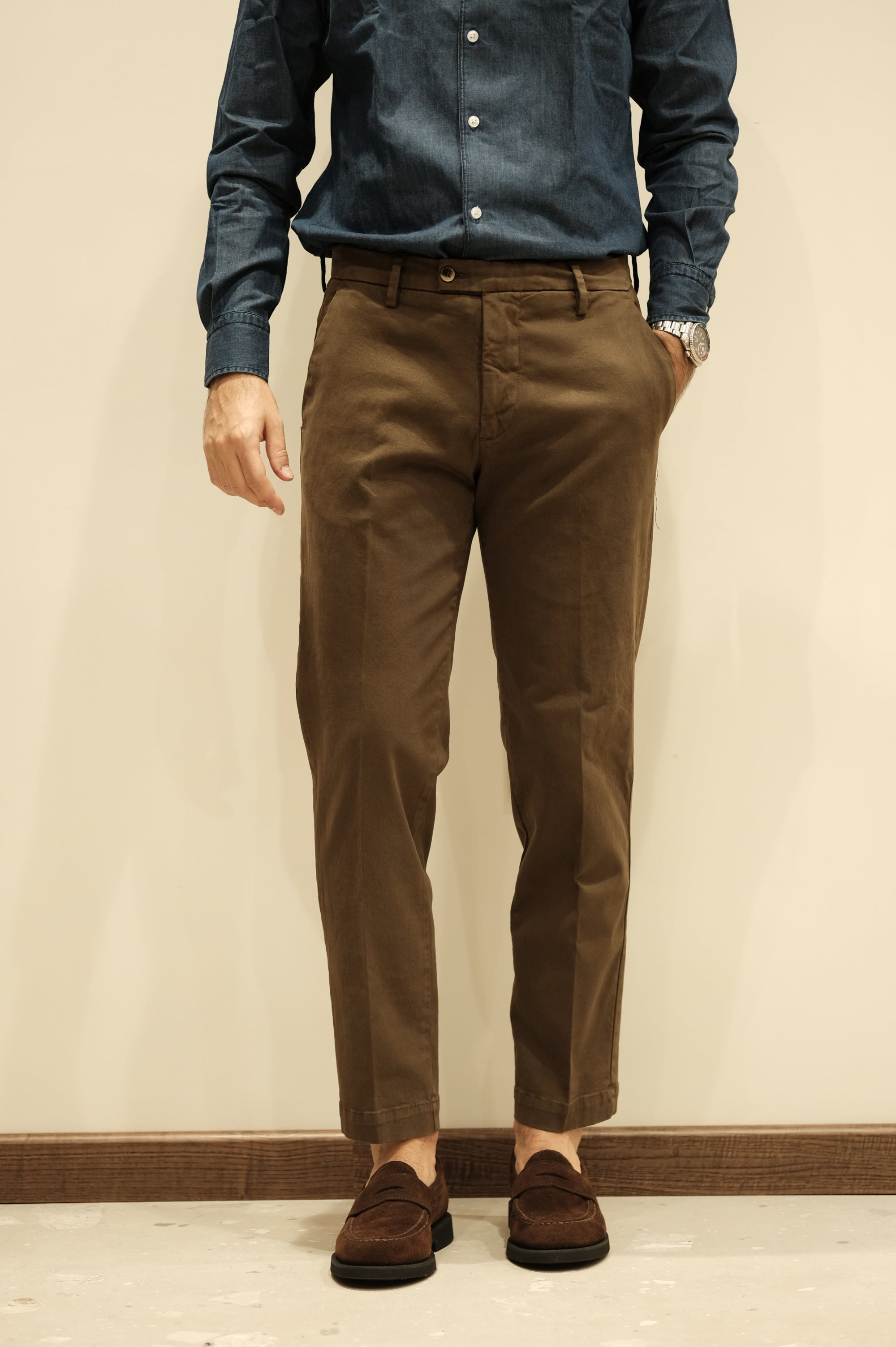 Gaffi & Co. Pantalone Cesare Cacao