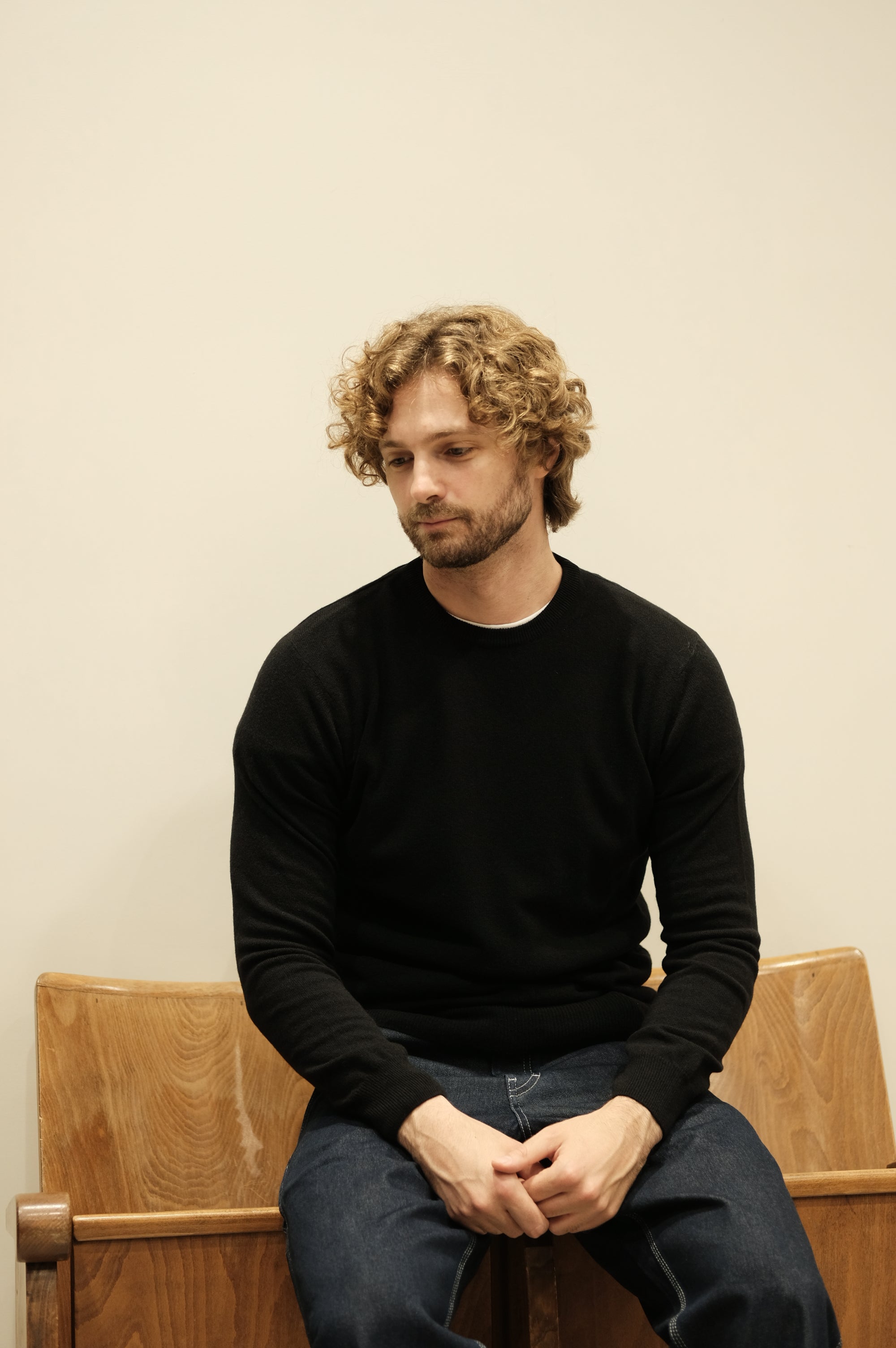 Gaffi & Co. Maglia Girocollo Lana Nero