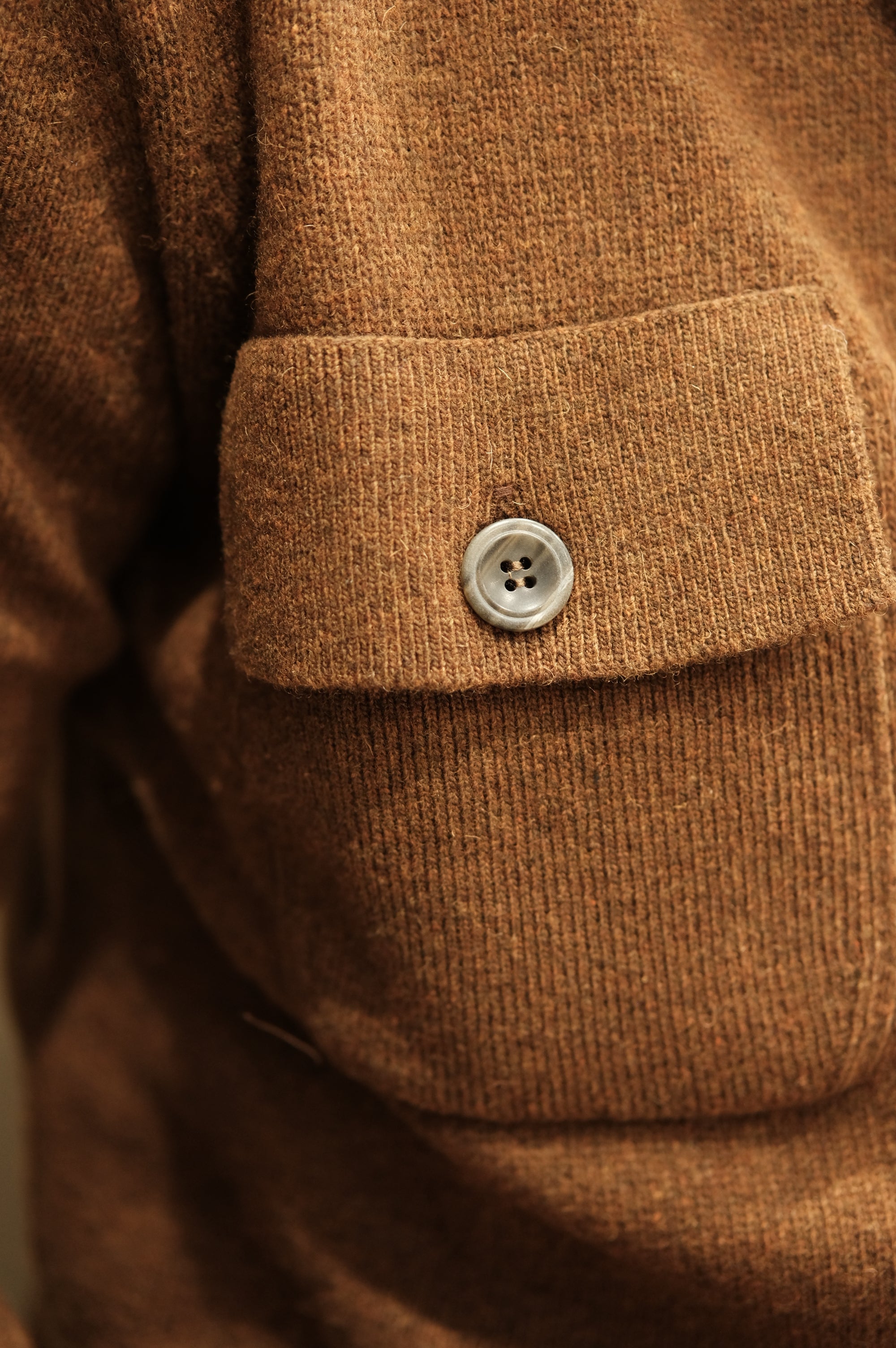 Gaffi & Co. Giacca Bottoni Tabacco