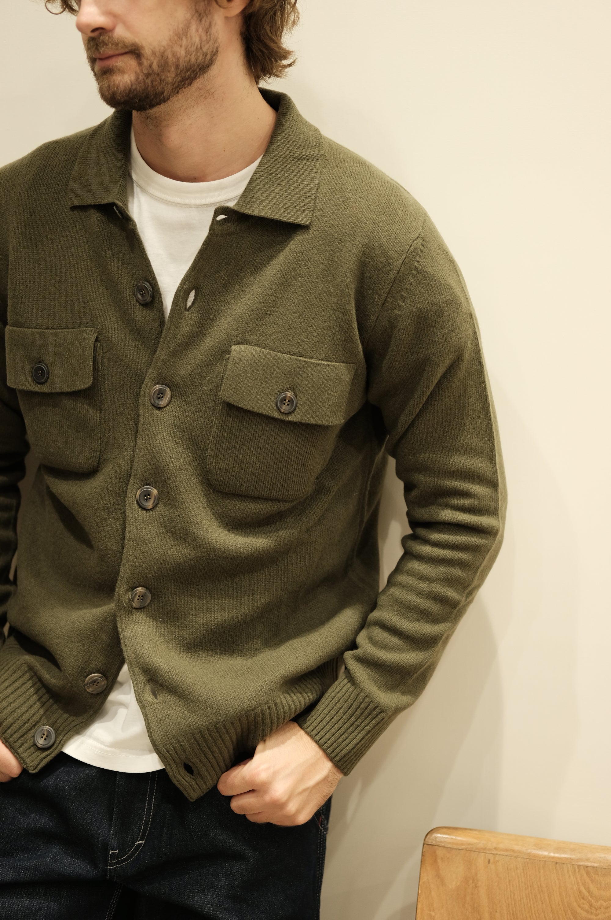Gaffi & Co. Giacca Bottoni Militare