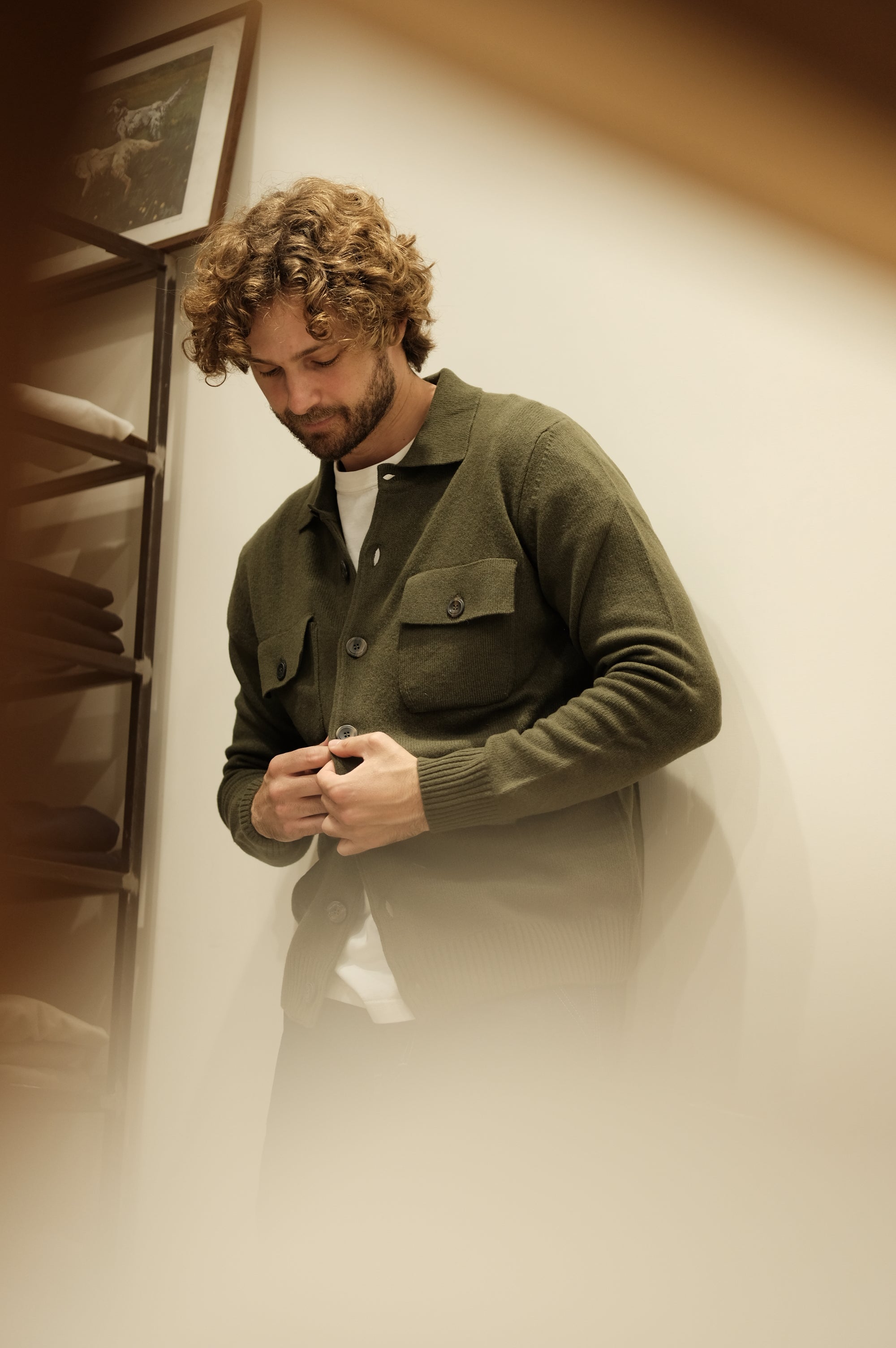Gaffi & Co. Giacca Bottoni Militare