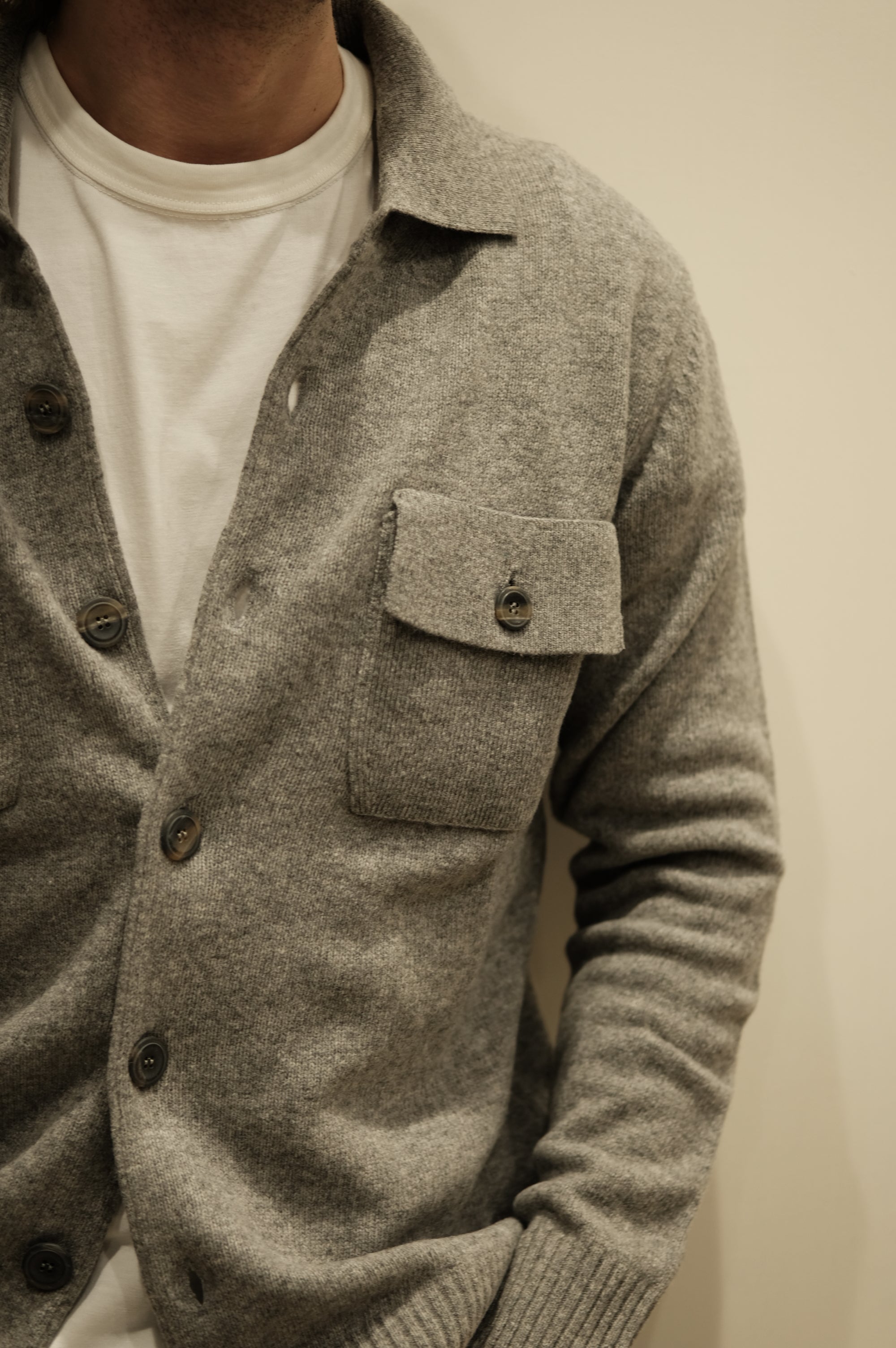 Gaffi & Co. Giacca Bottoni Grigio