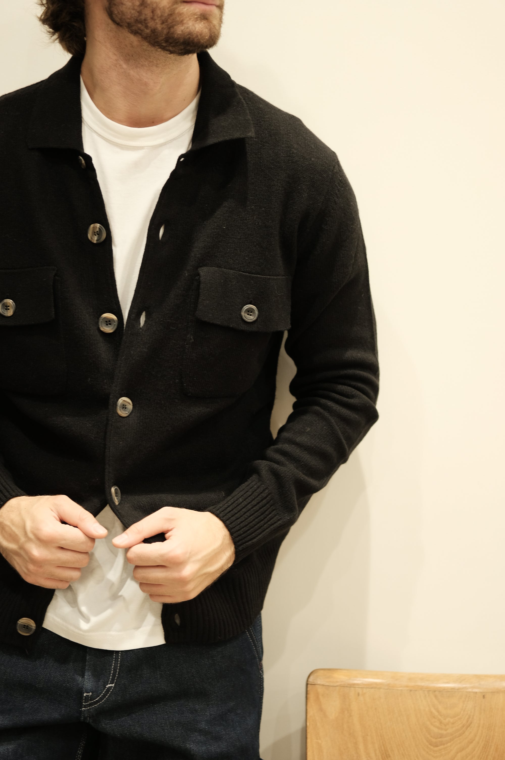 Gaffi & Co. Giacca Bottoni Nero