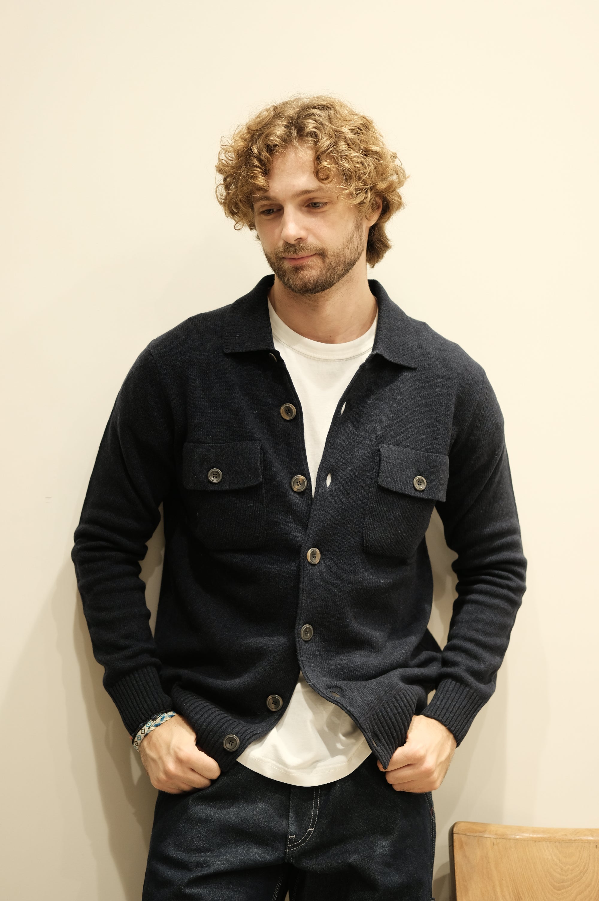 Gaffi & Co. Giacca Bottoni Blu