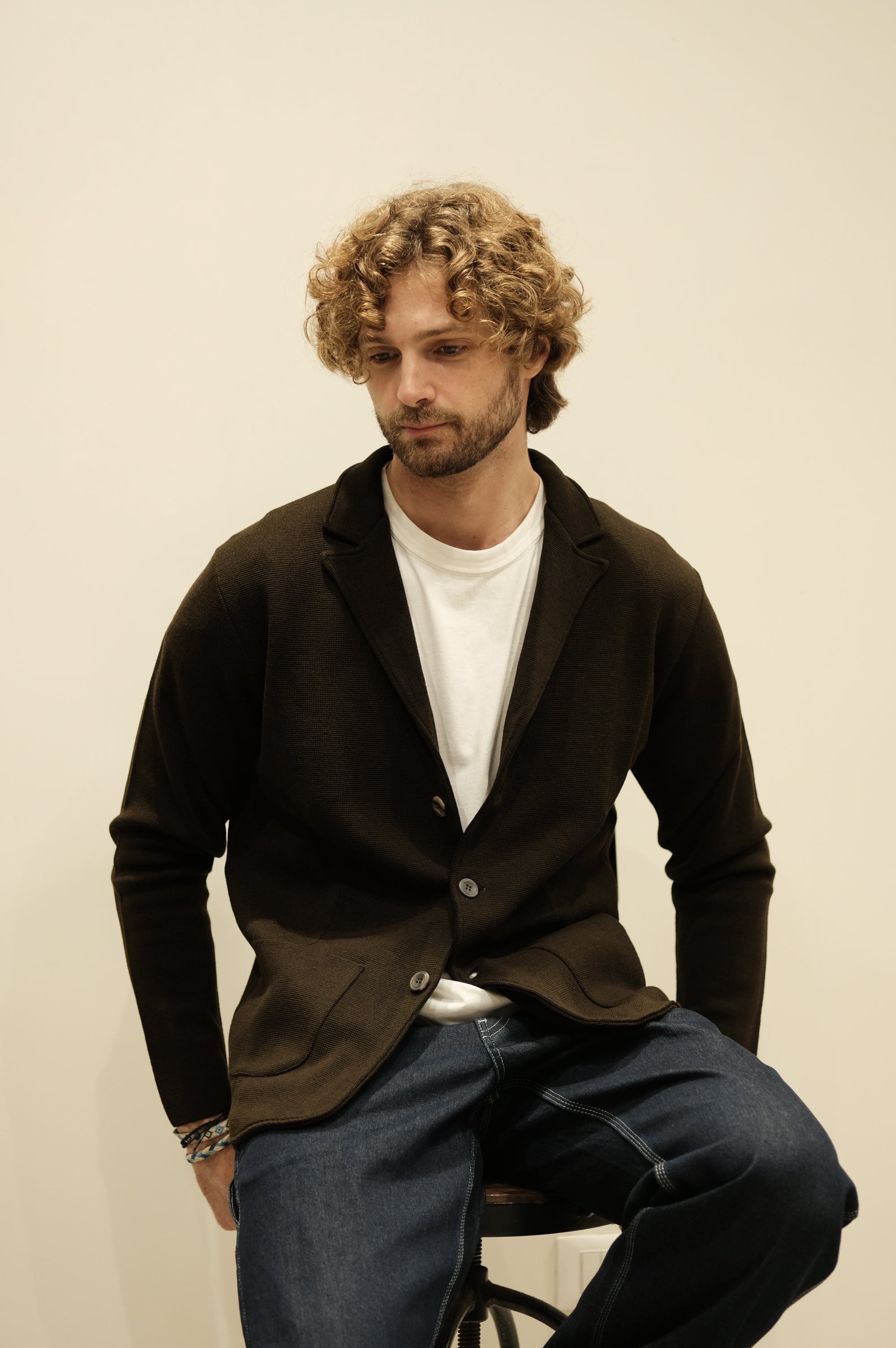 Gaffi & Co. Blazer 3 Bottoni Moro