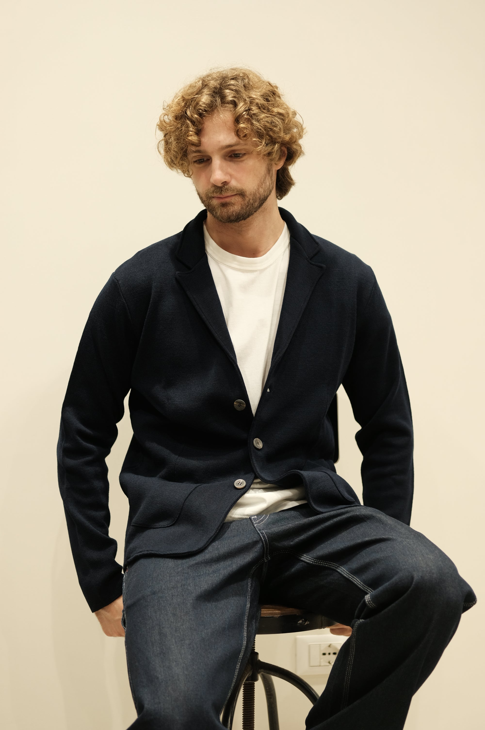 Gaffi & Co. Blazer 3 Bottoni Blu