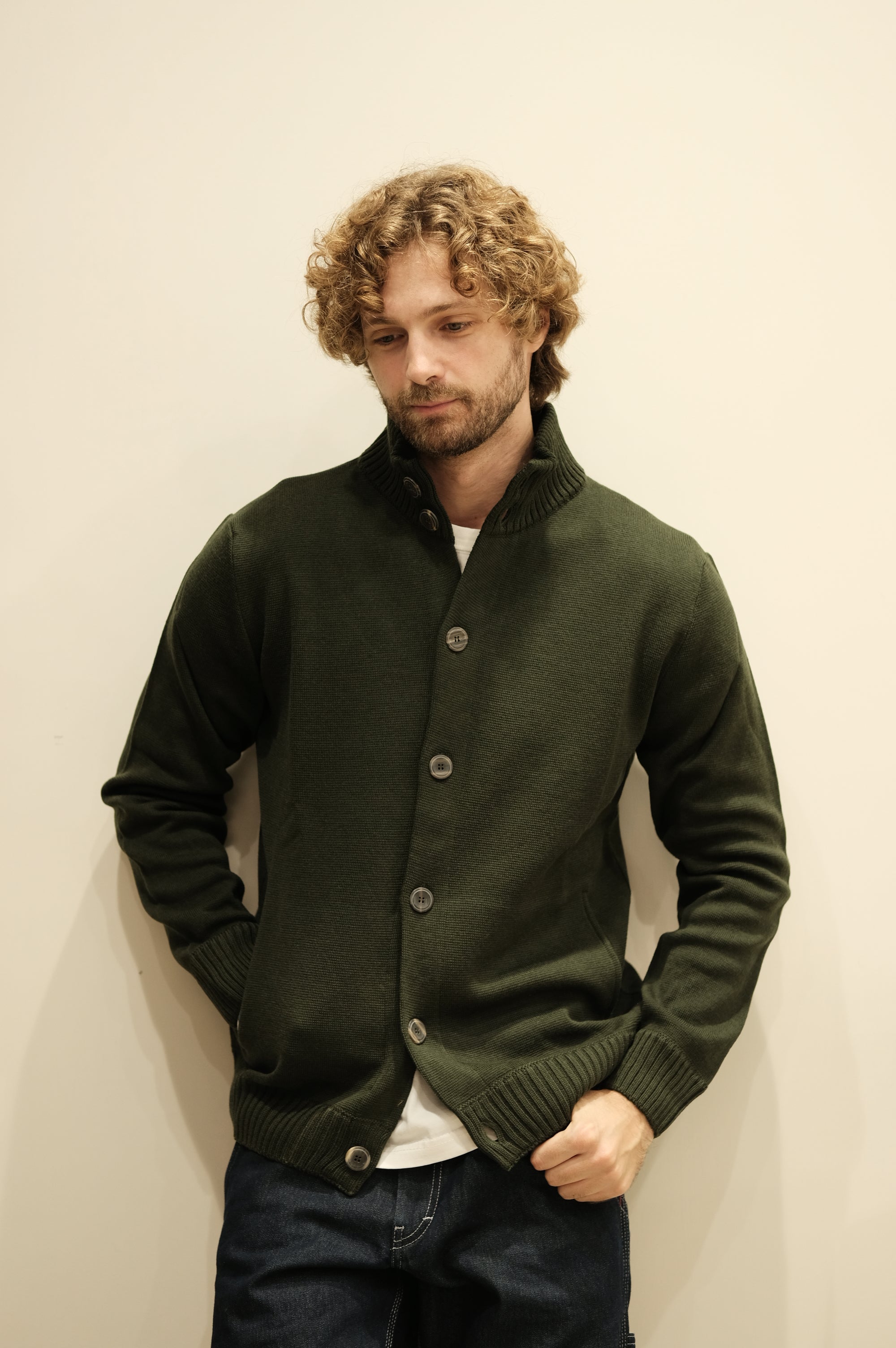 Gaffi & Co. Bomber Bottoni 1.3308 Militare