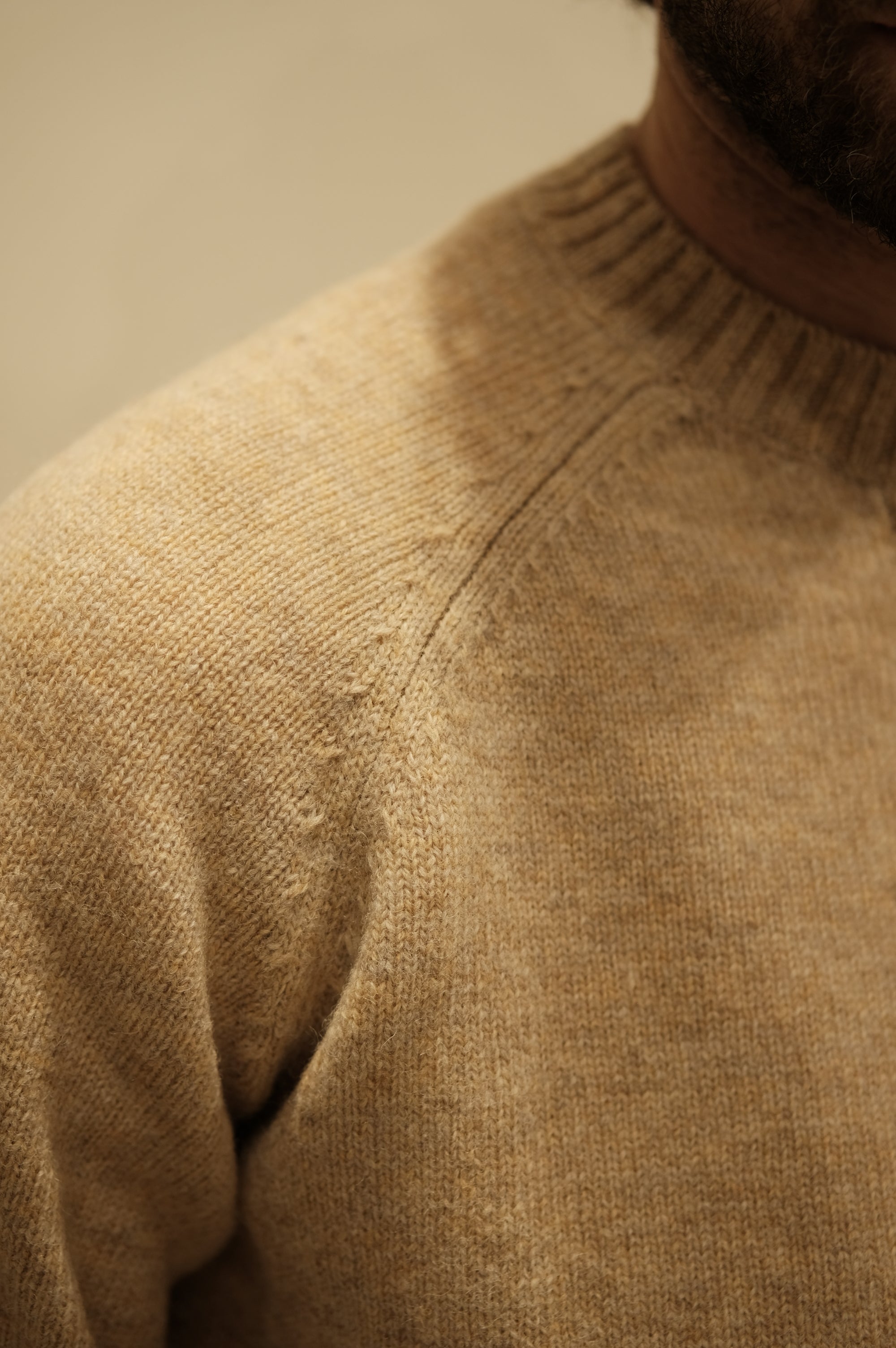 Gaffi & Co. Maglia Shetland Raglan Corda