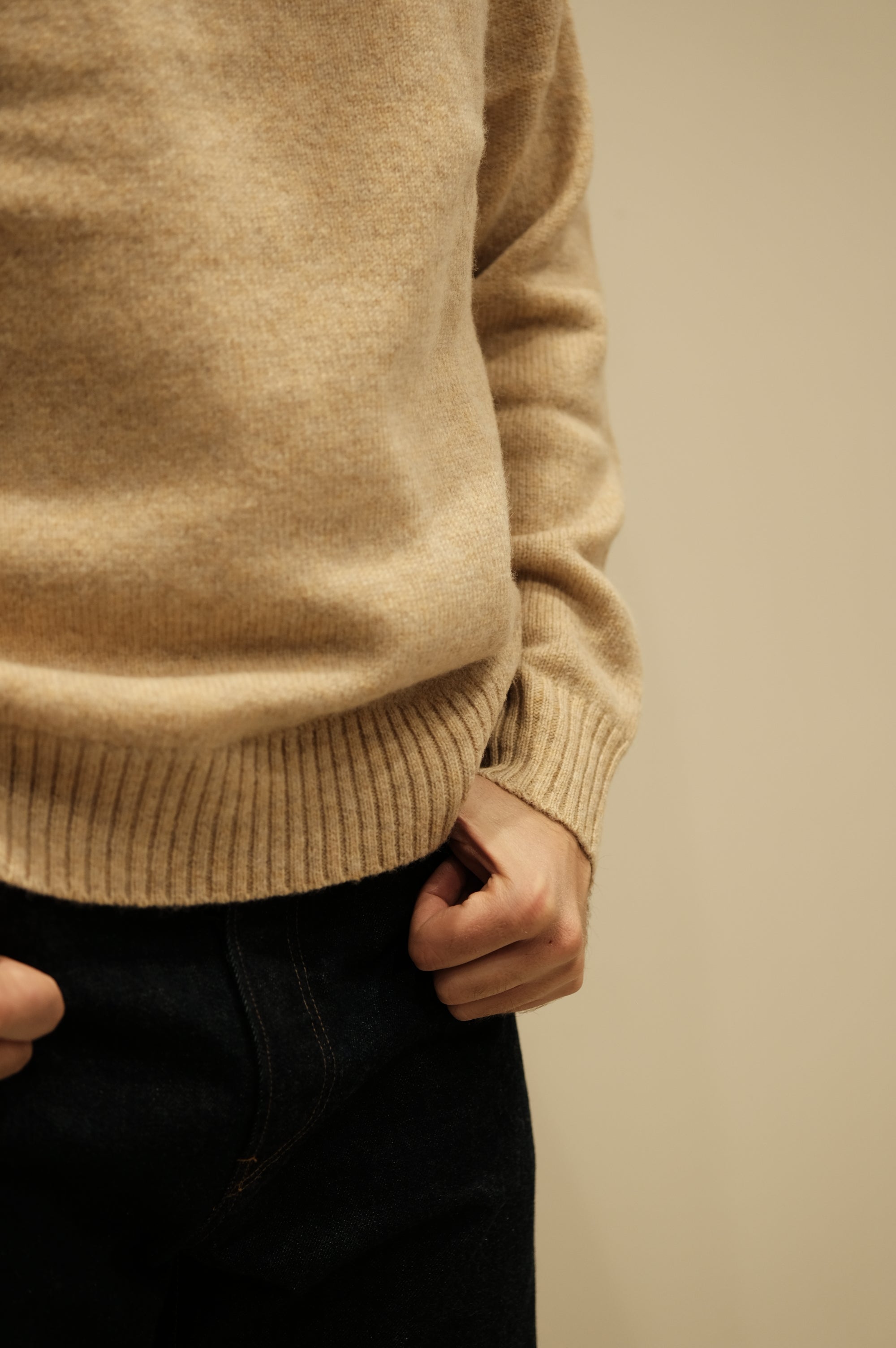 Gaffi & Co. Maglia Shetland Raglan Corda