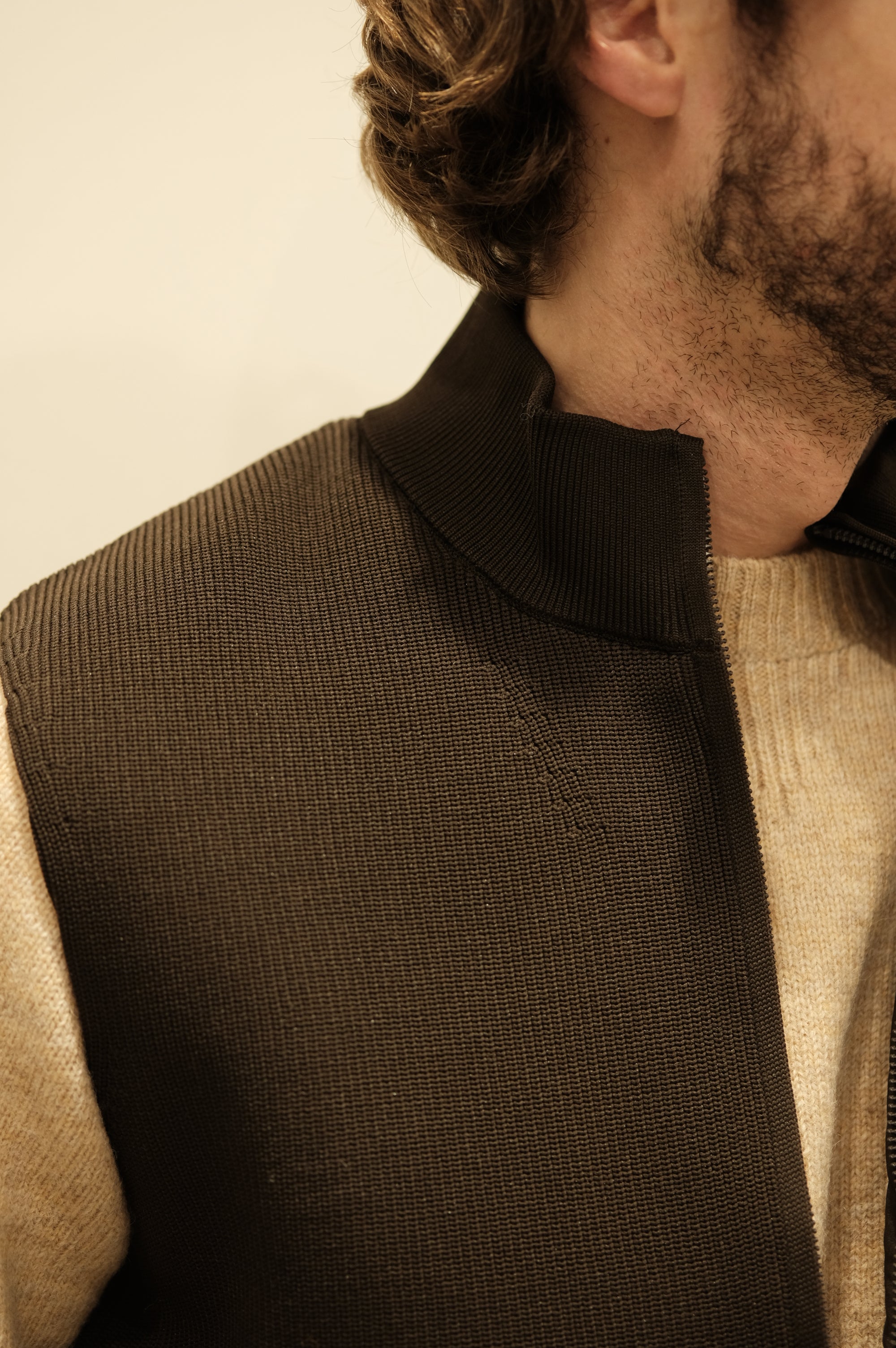 Jeordie's Gilet Maglia Moro