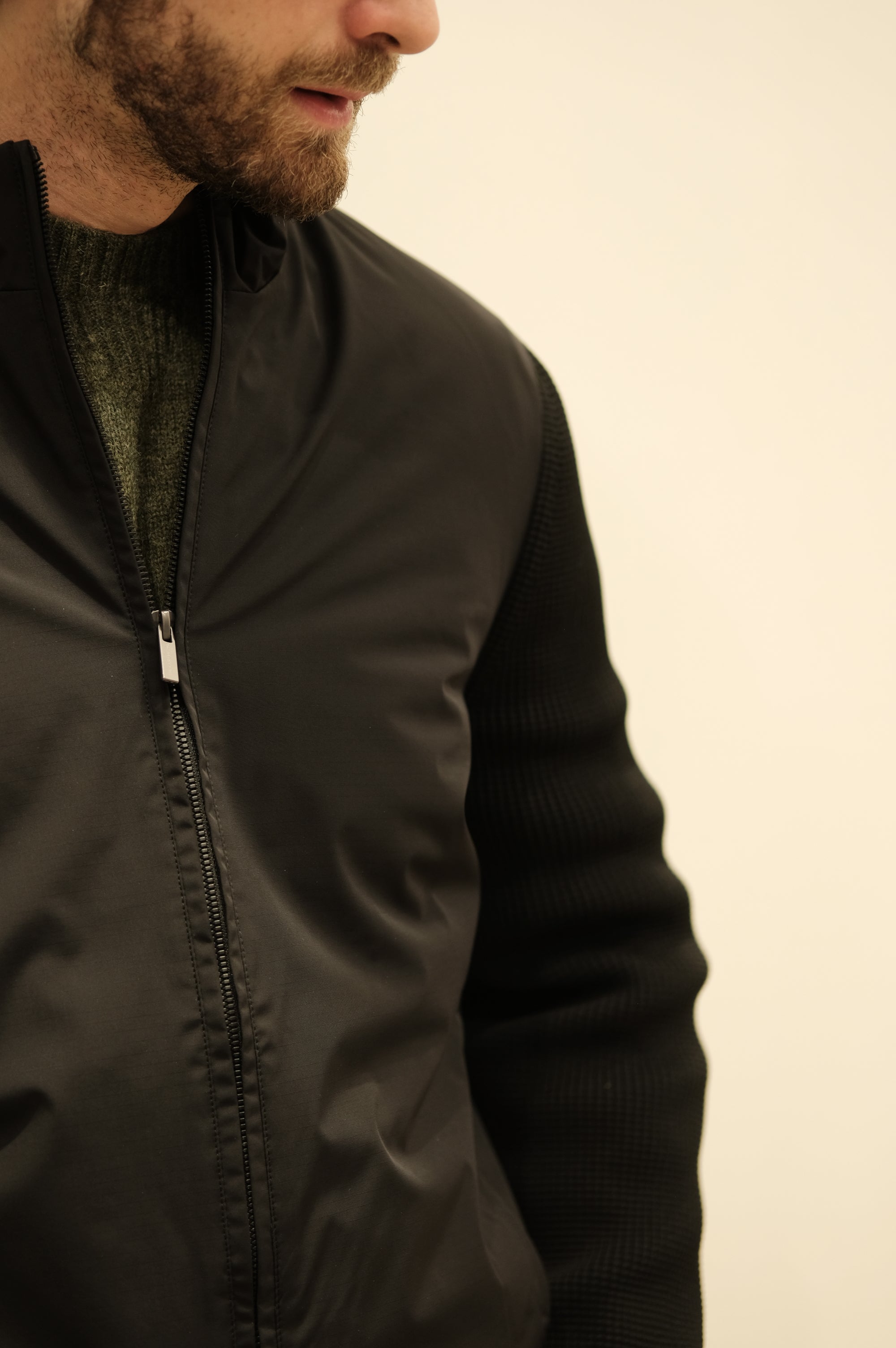 Jeordie's Bomber Maglia/Nylon Nero