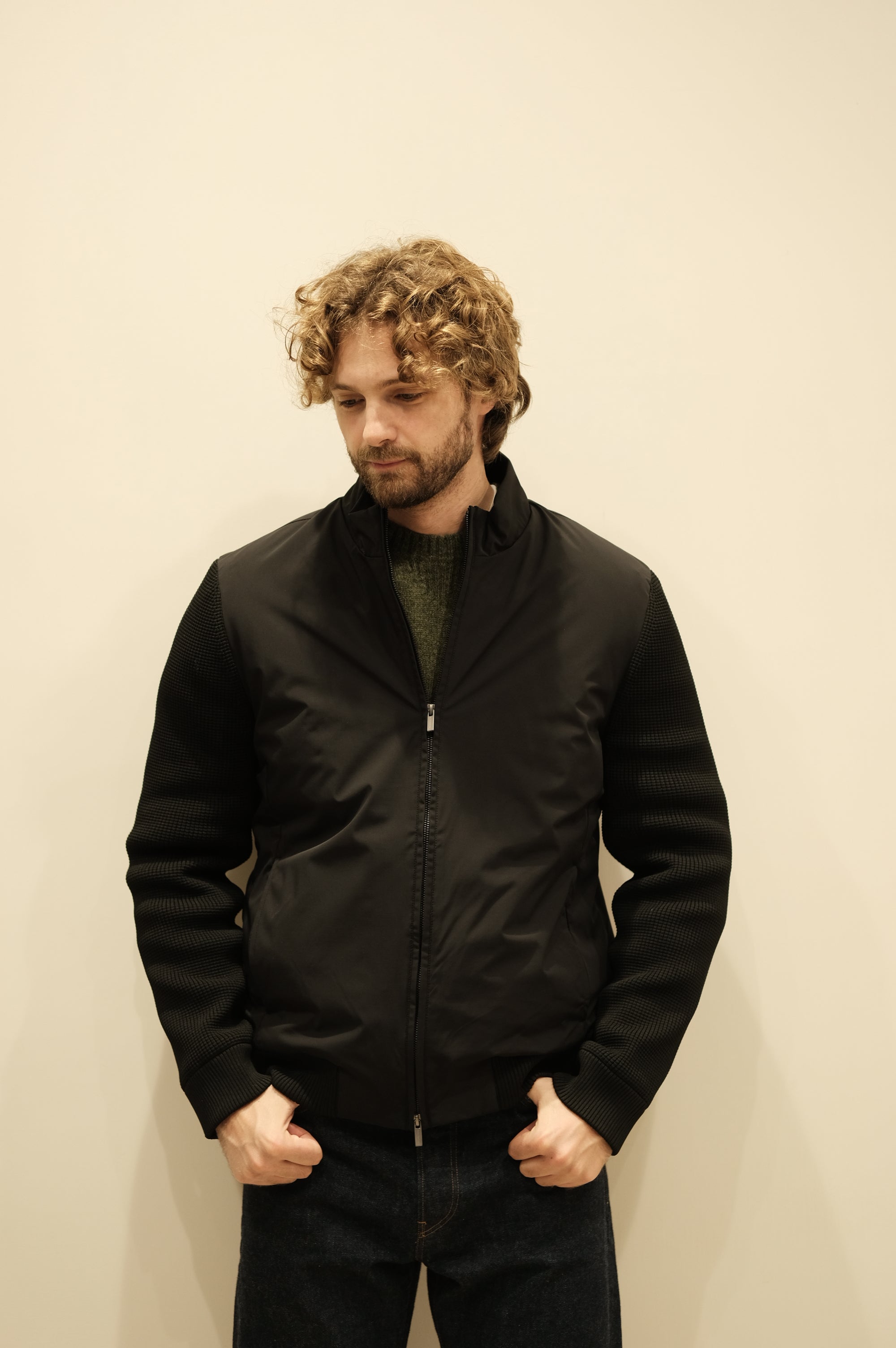 Jeordie's Bomber Maglia/Nylon Nero