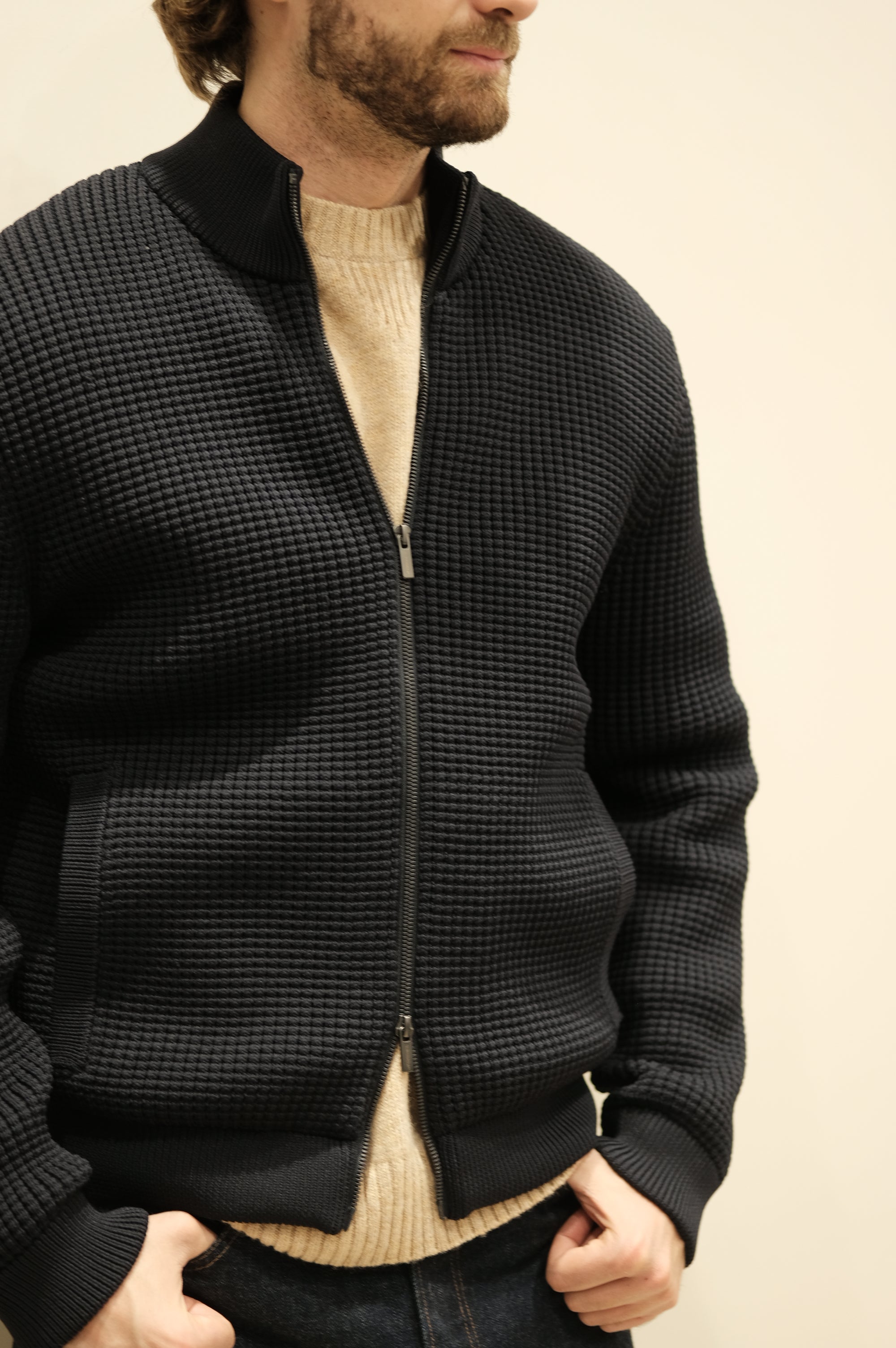 Jeordie's Bomber Maglia Blu