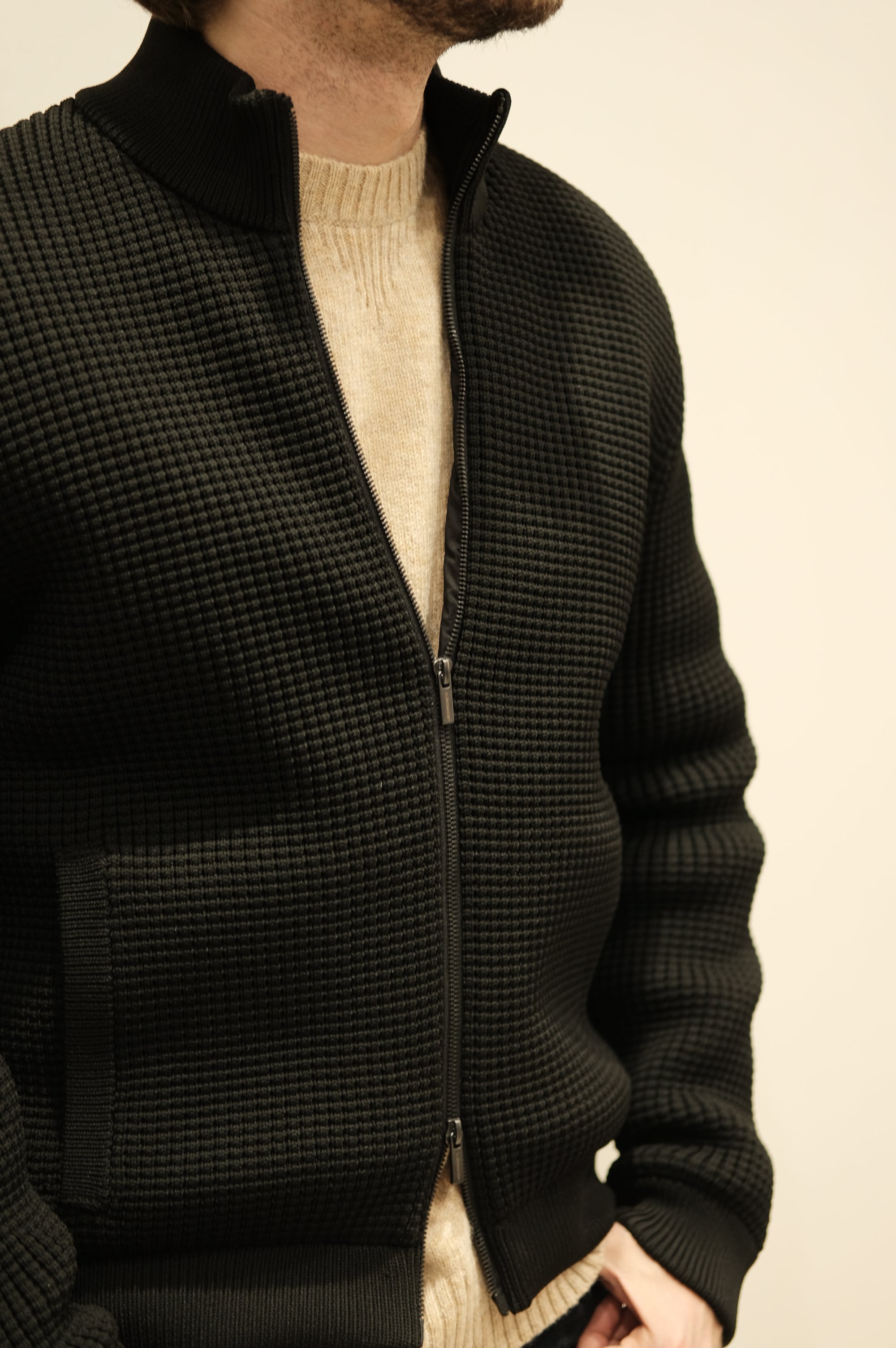 Jeordie's Bomber Maglia Nero