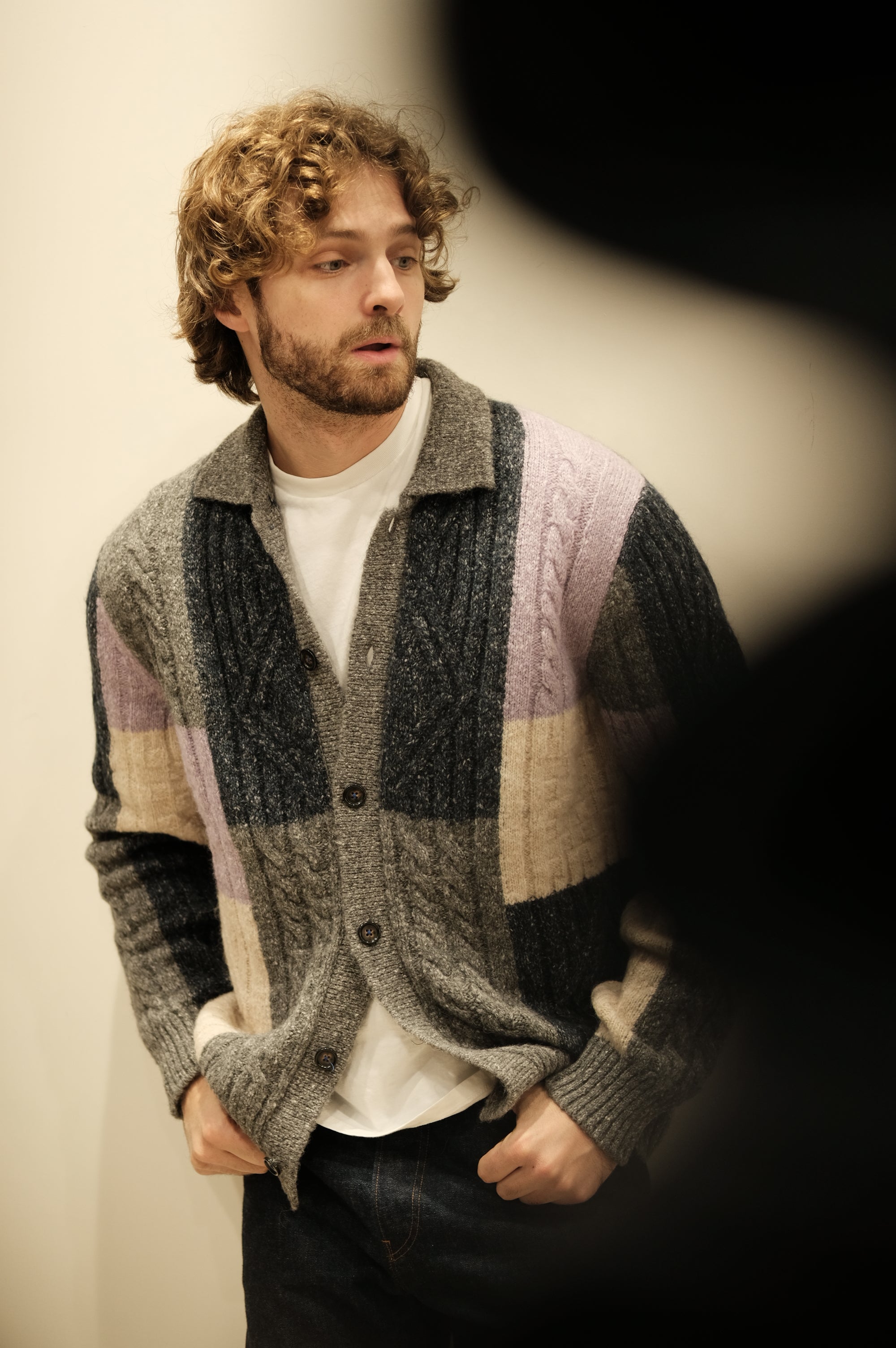Gallia Maglia Cardigan Grish Multi Blu