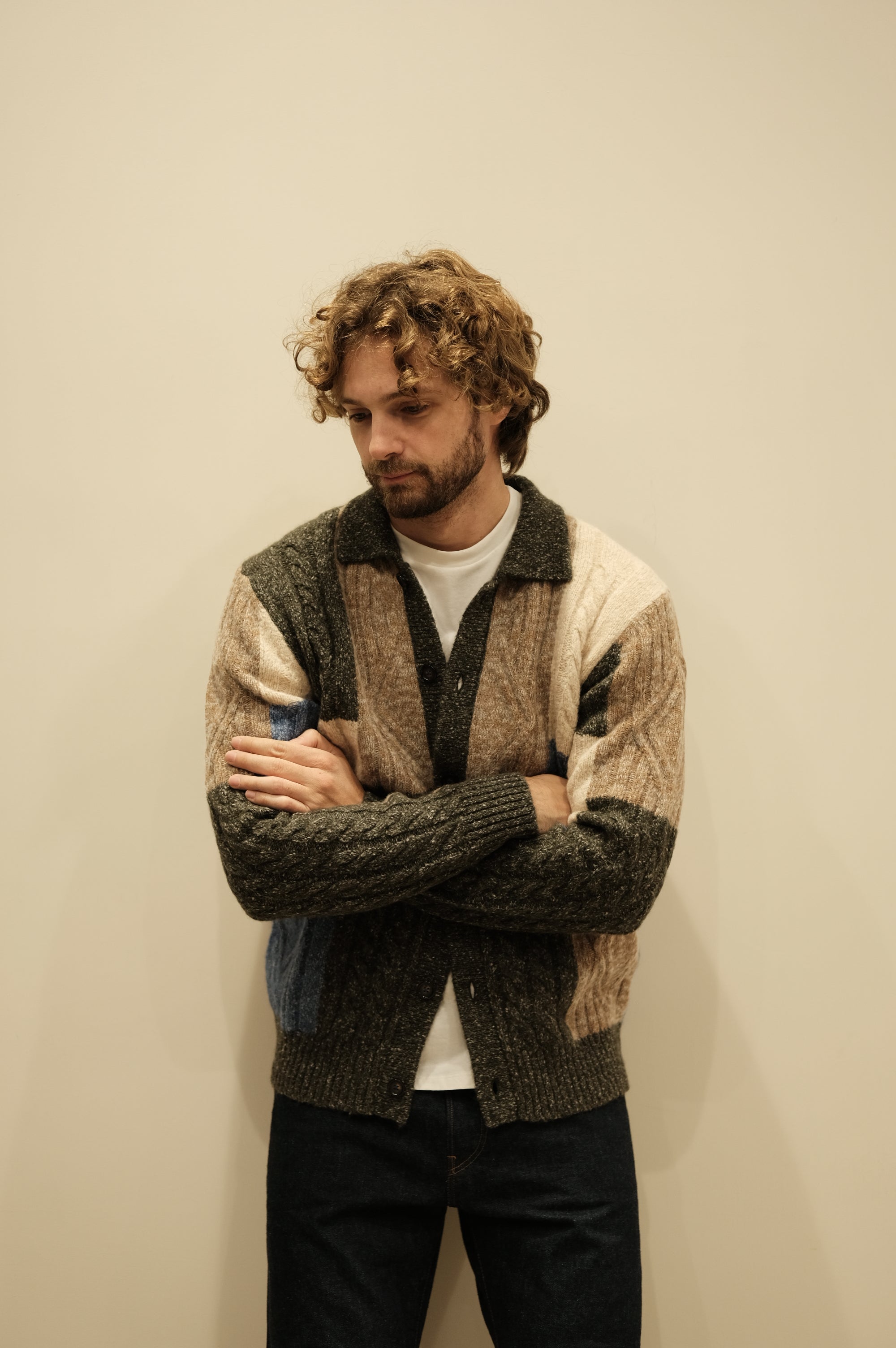 Gallia Maglia Cardigan Grish Multi Green