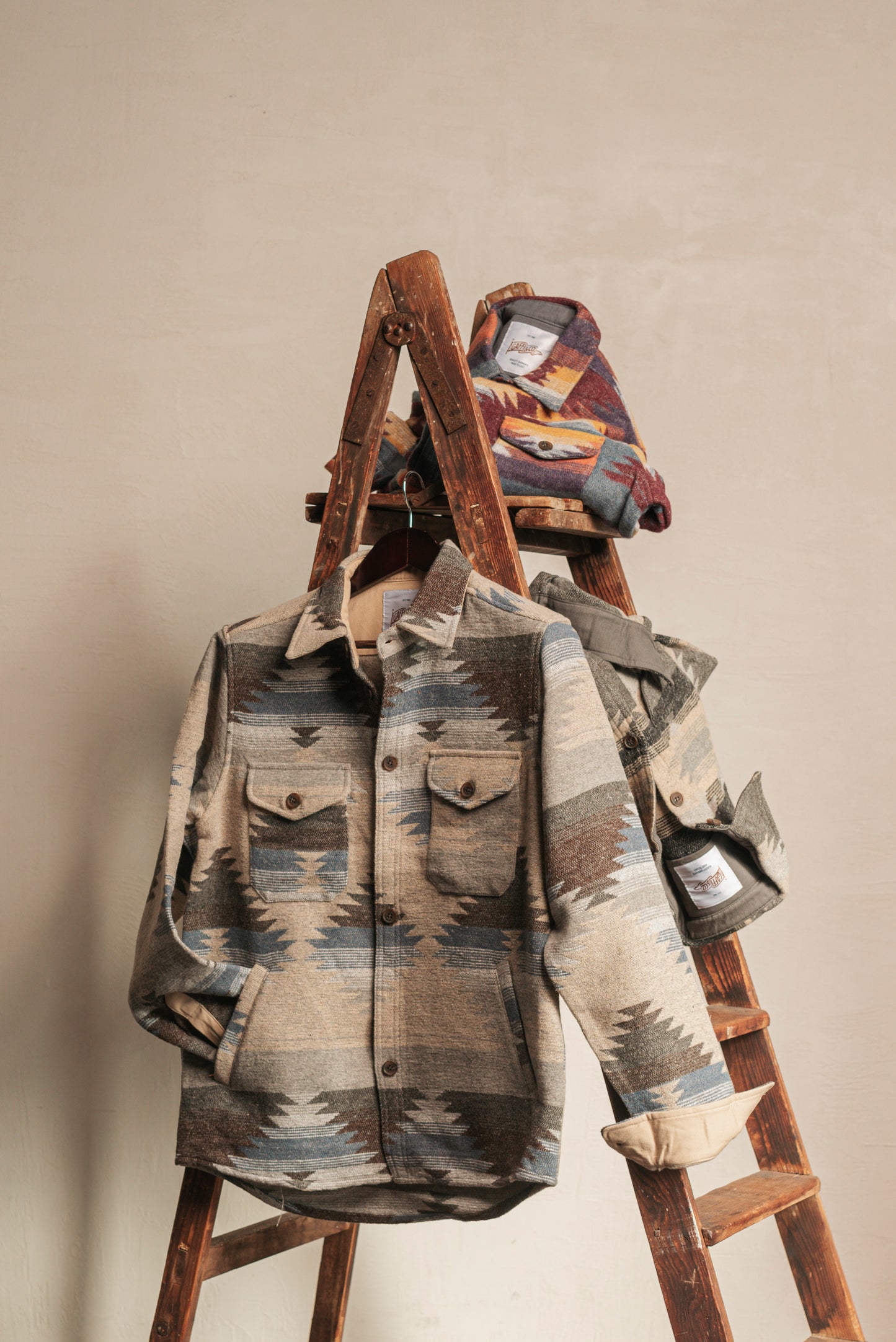 Gaffi & Co. Overshirt Navajo Caffè