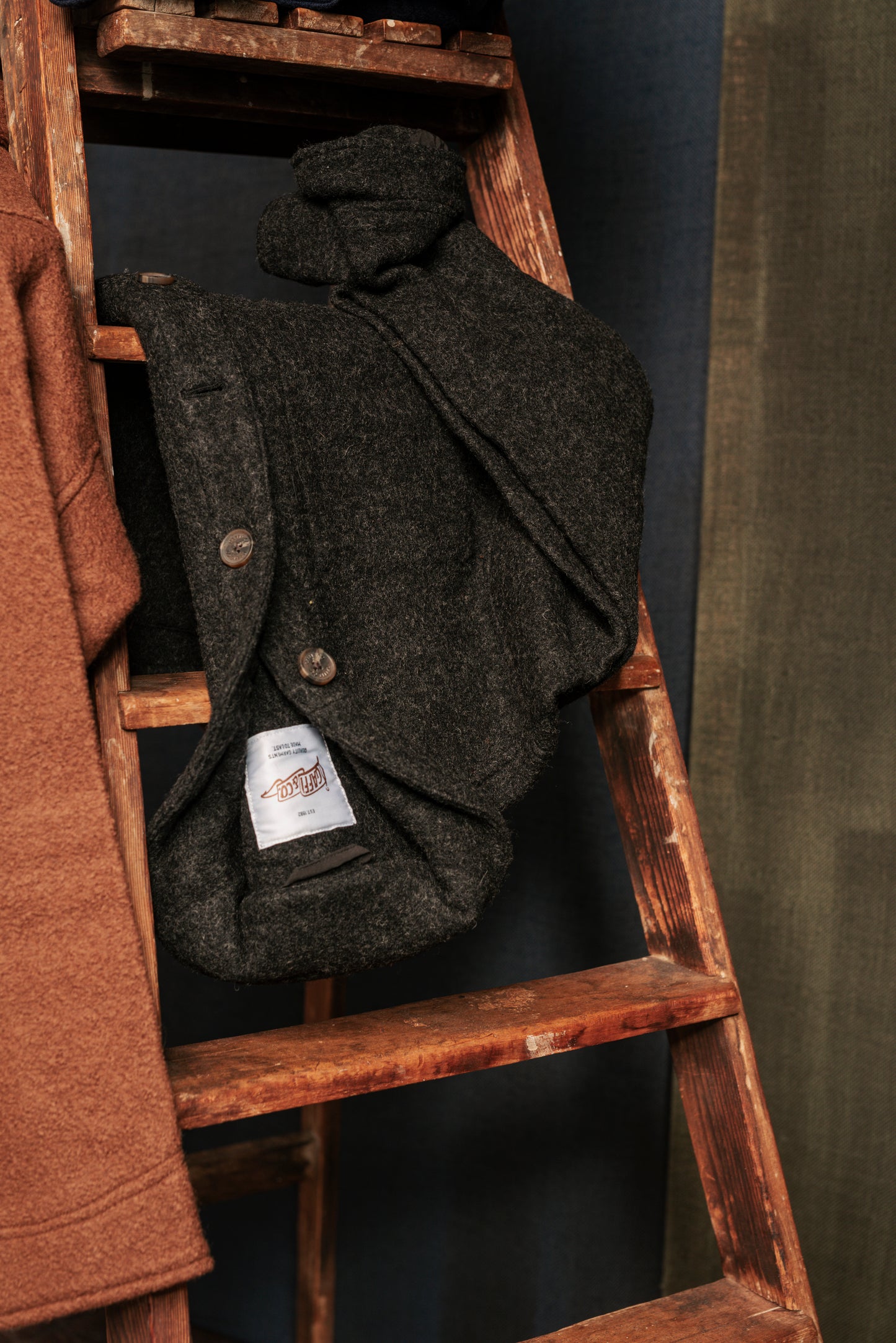 Gaffi & Co. Work Jacket Wool Antracite