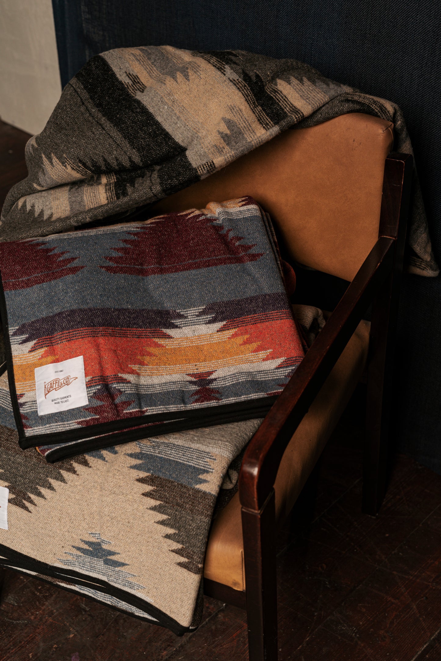 Gaffi & Co. Navajo Blanket Nero