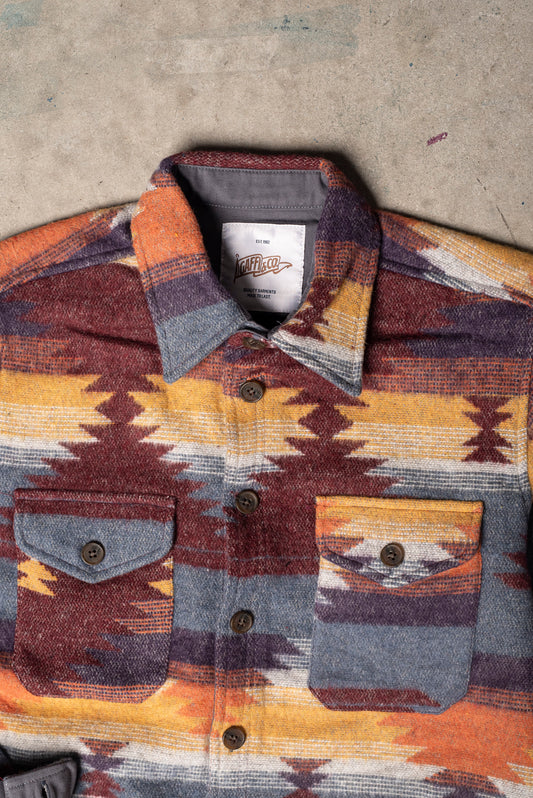 Gaffi & Co. Overshirt Navajo Wine