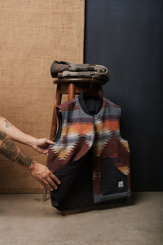 Gaffi & Co. Detroit Navajo Vest